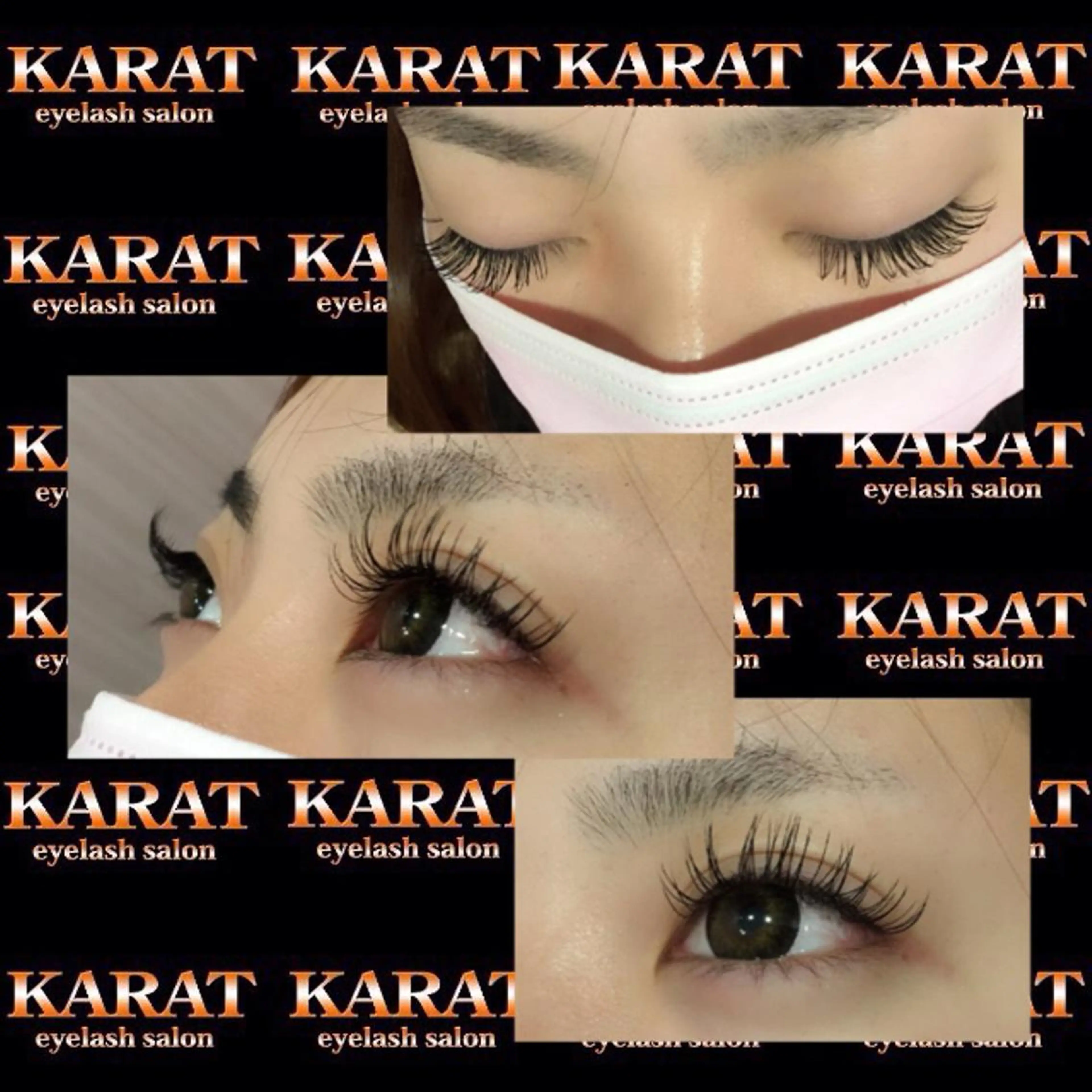 マツエク・マツパ Cカール Dカール ★KAEDE★伊勢崎 【KARAT】のマツエク・マツパデザイン