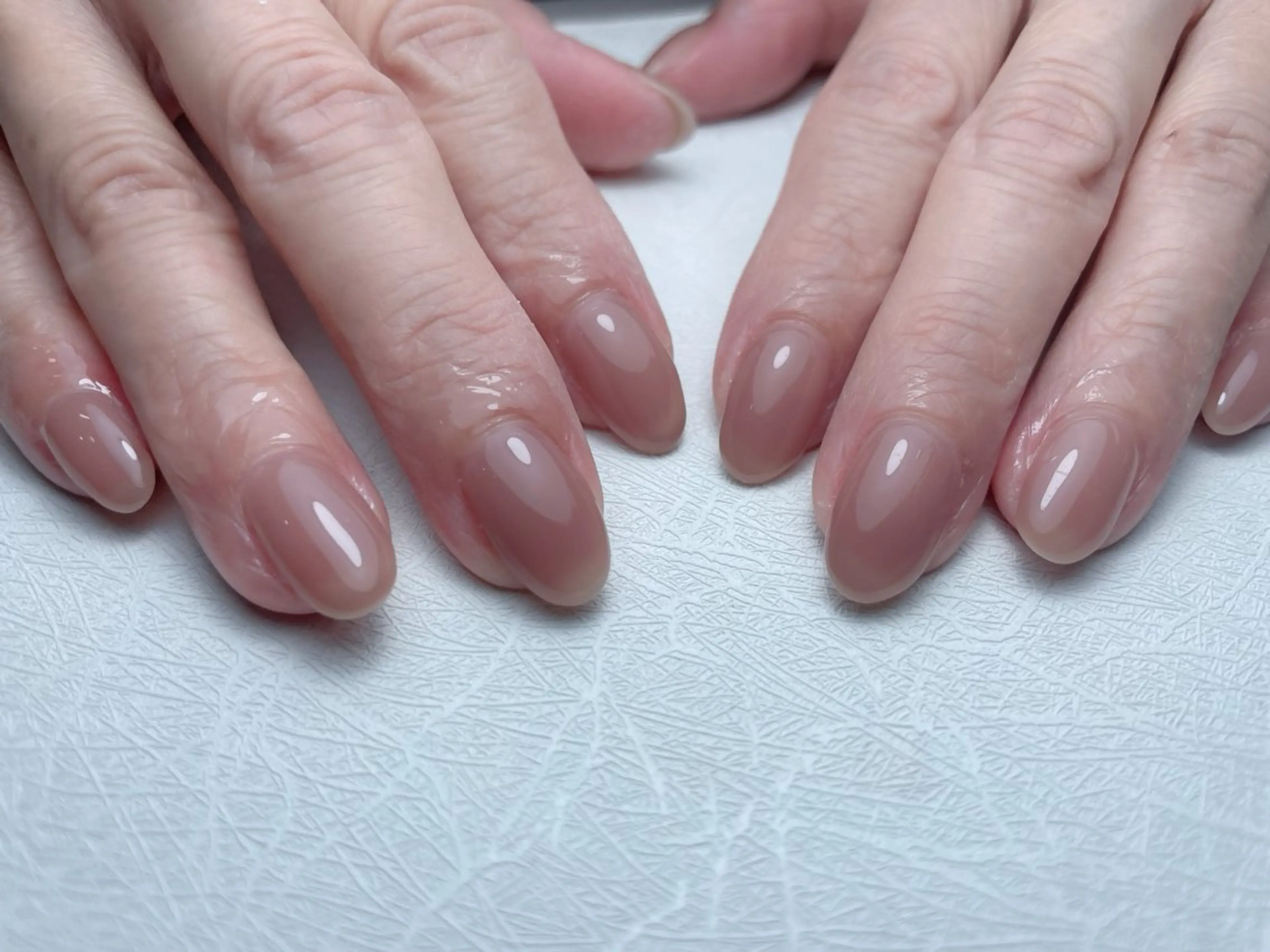 ネイル オーロラネイル 長さ出し フットネイル フレンチネイル 韓国ネイル 中野駅から2分 MEO NAILのネイルデザイン
