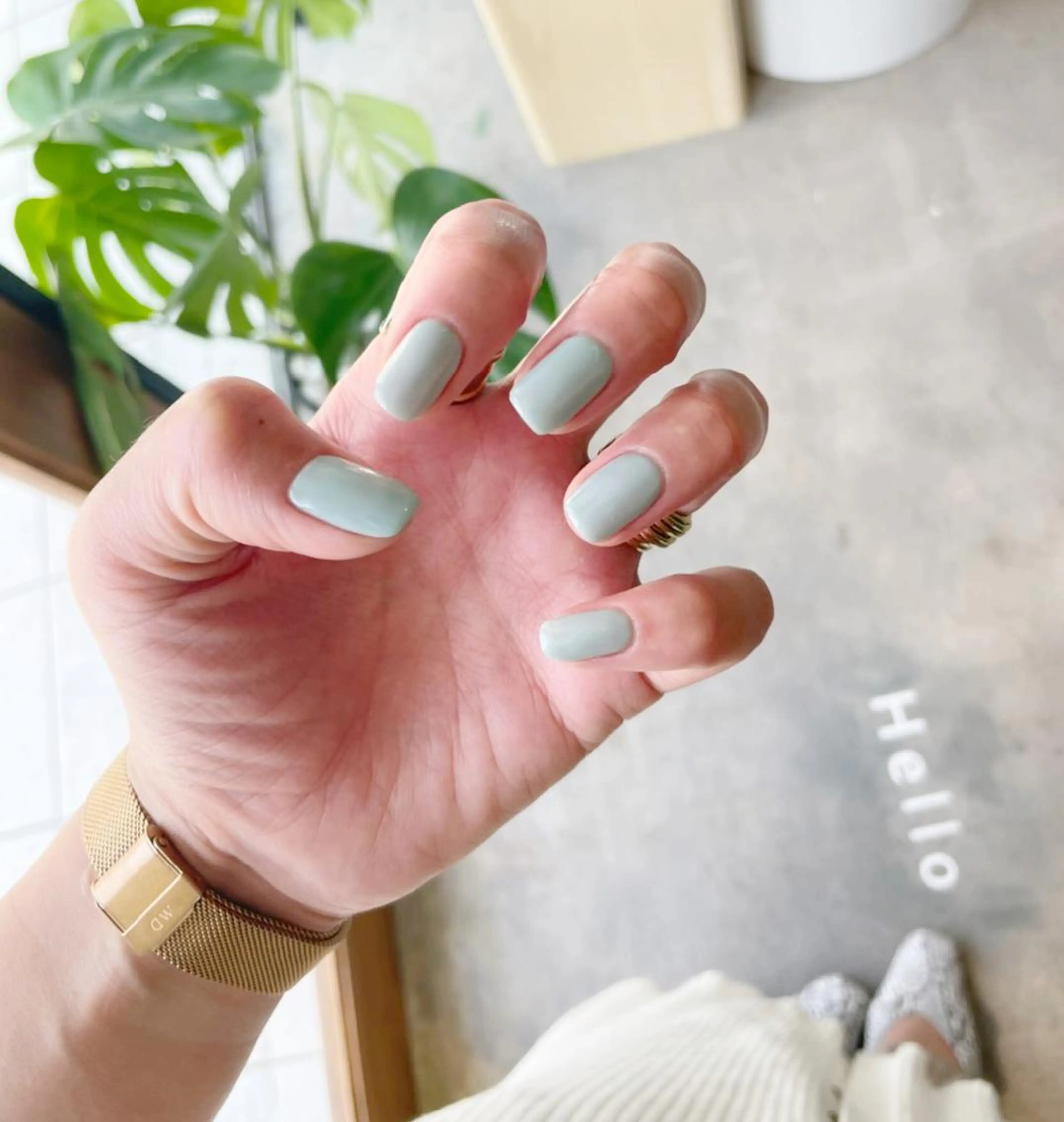 ネイル グリーン eni. by michのネイルデザイン