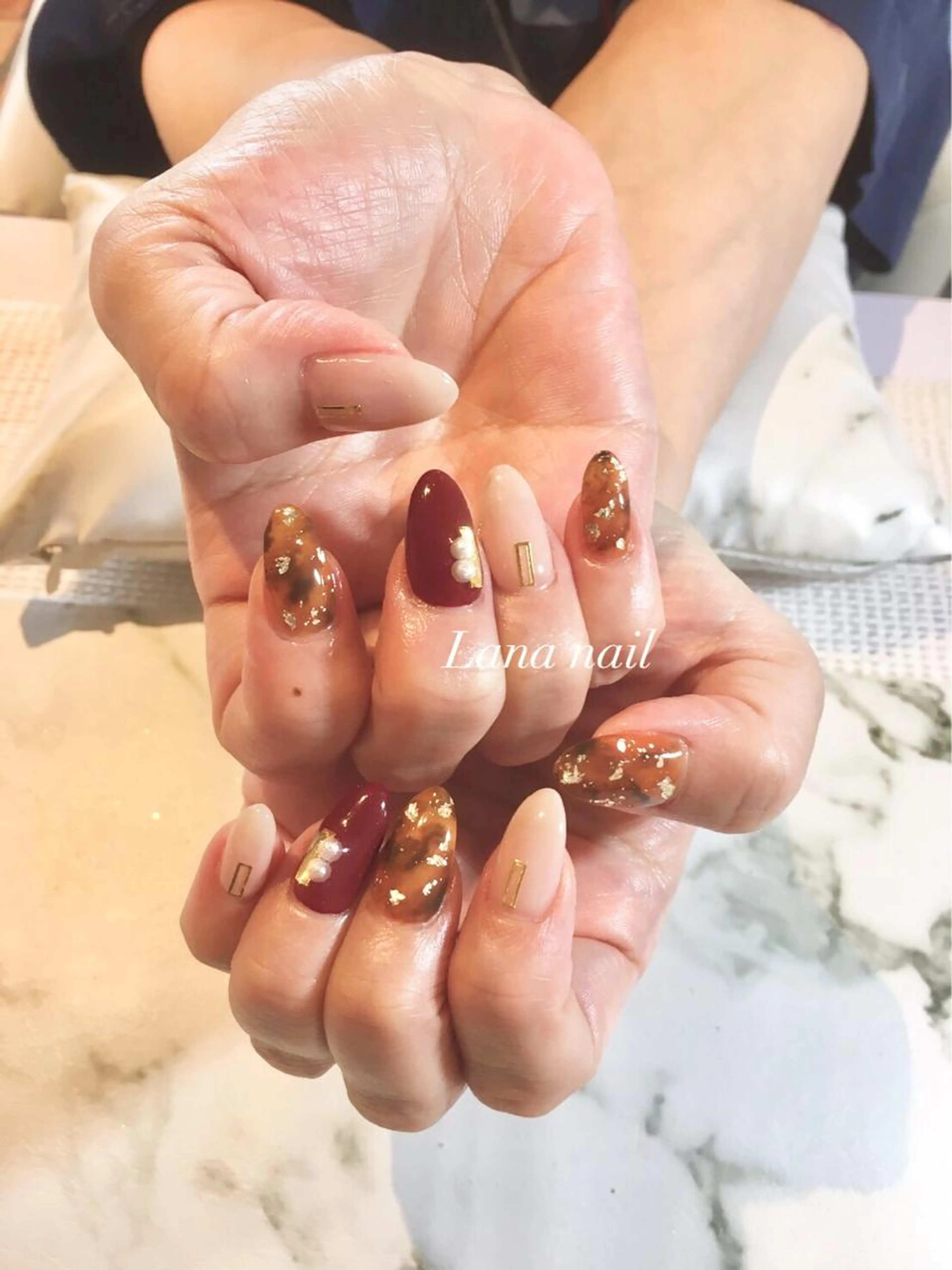 2回目以降 ジェルネイルお直しの写真