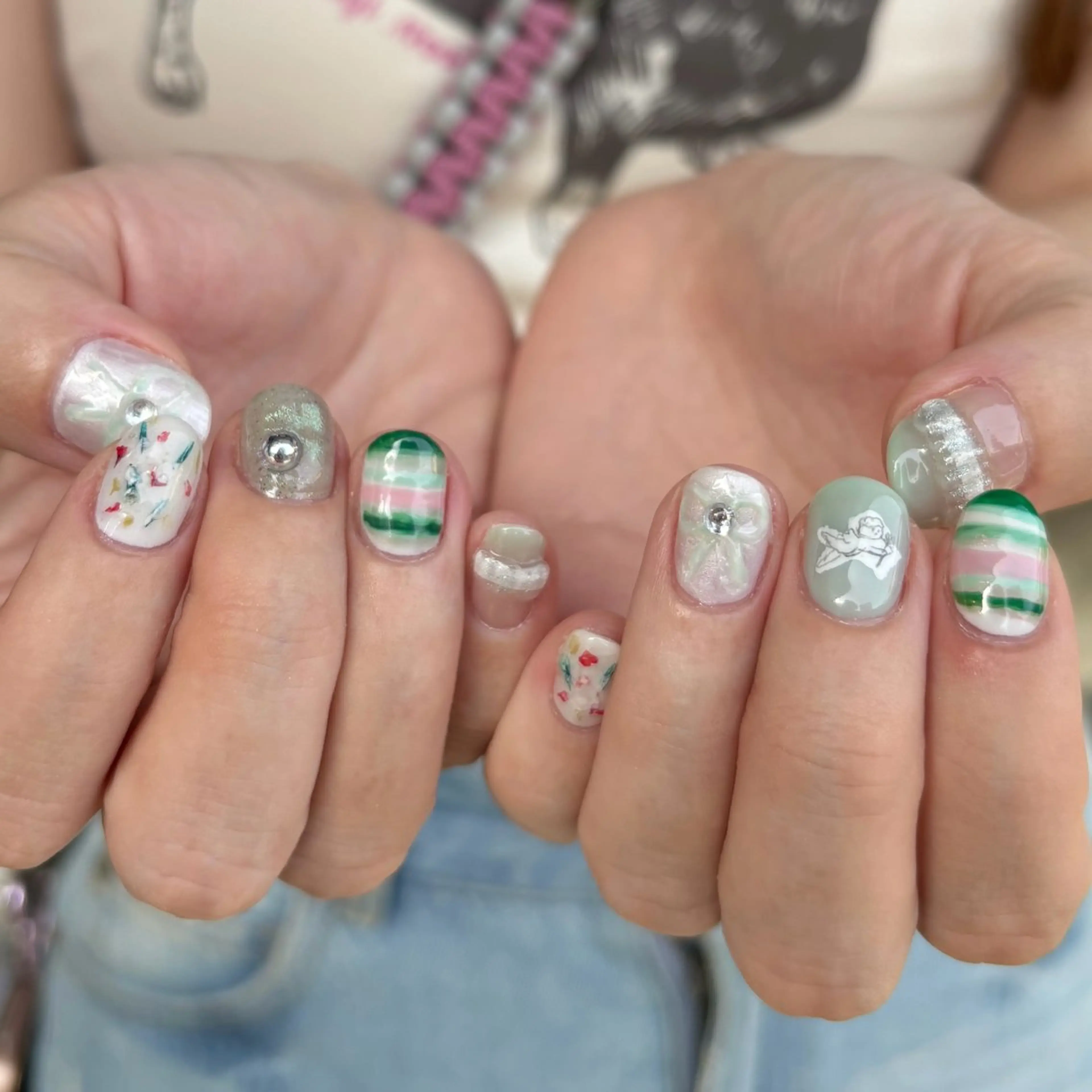 ネイル hinako /個性派ニュアンスのネイルデザイン