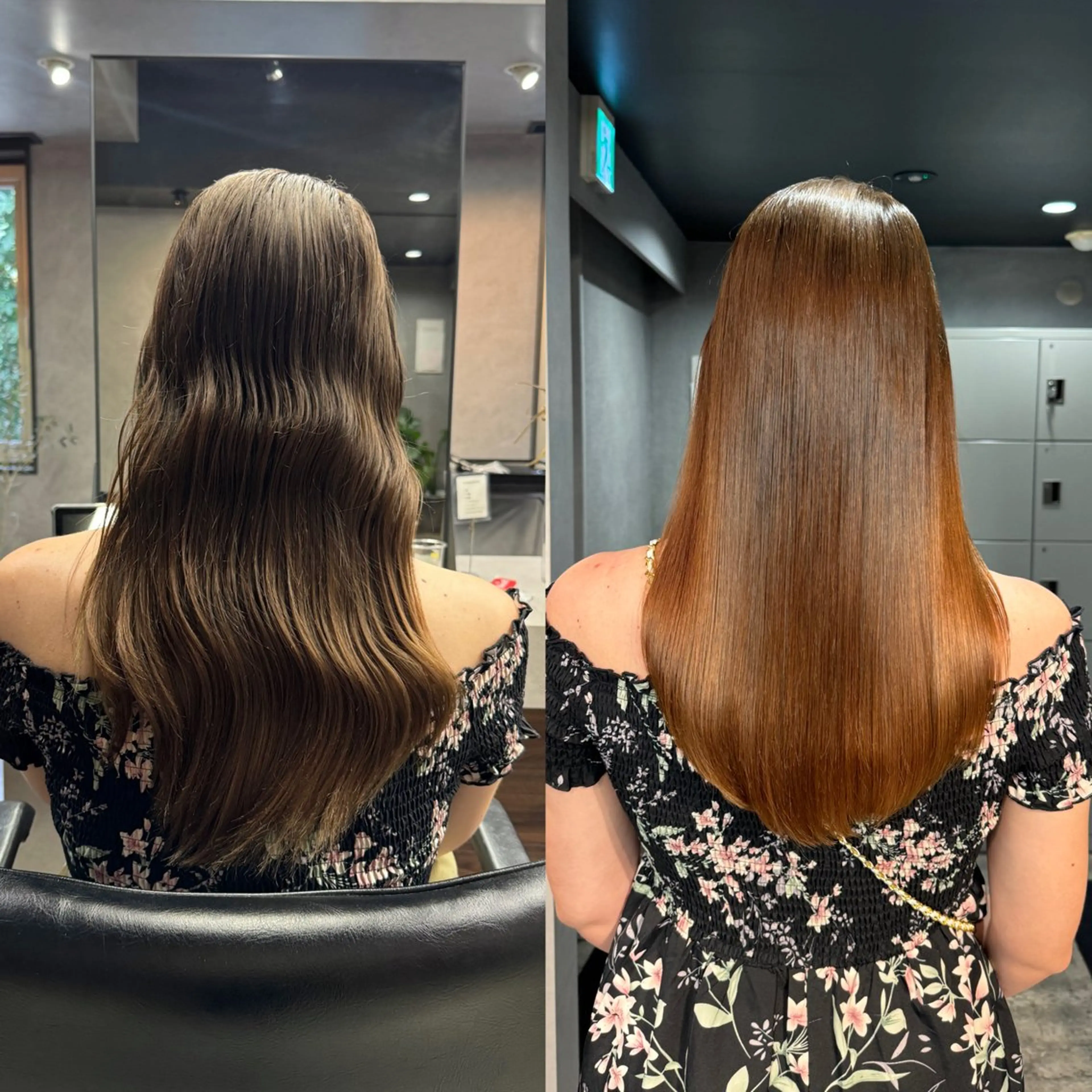 セミロング 縮毛矯正 髪質改善/艶髪 MINAMIのヘアスタイル