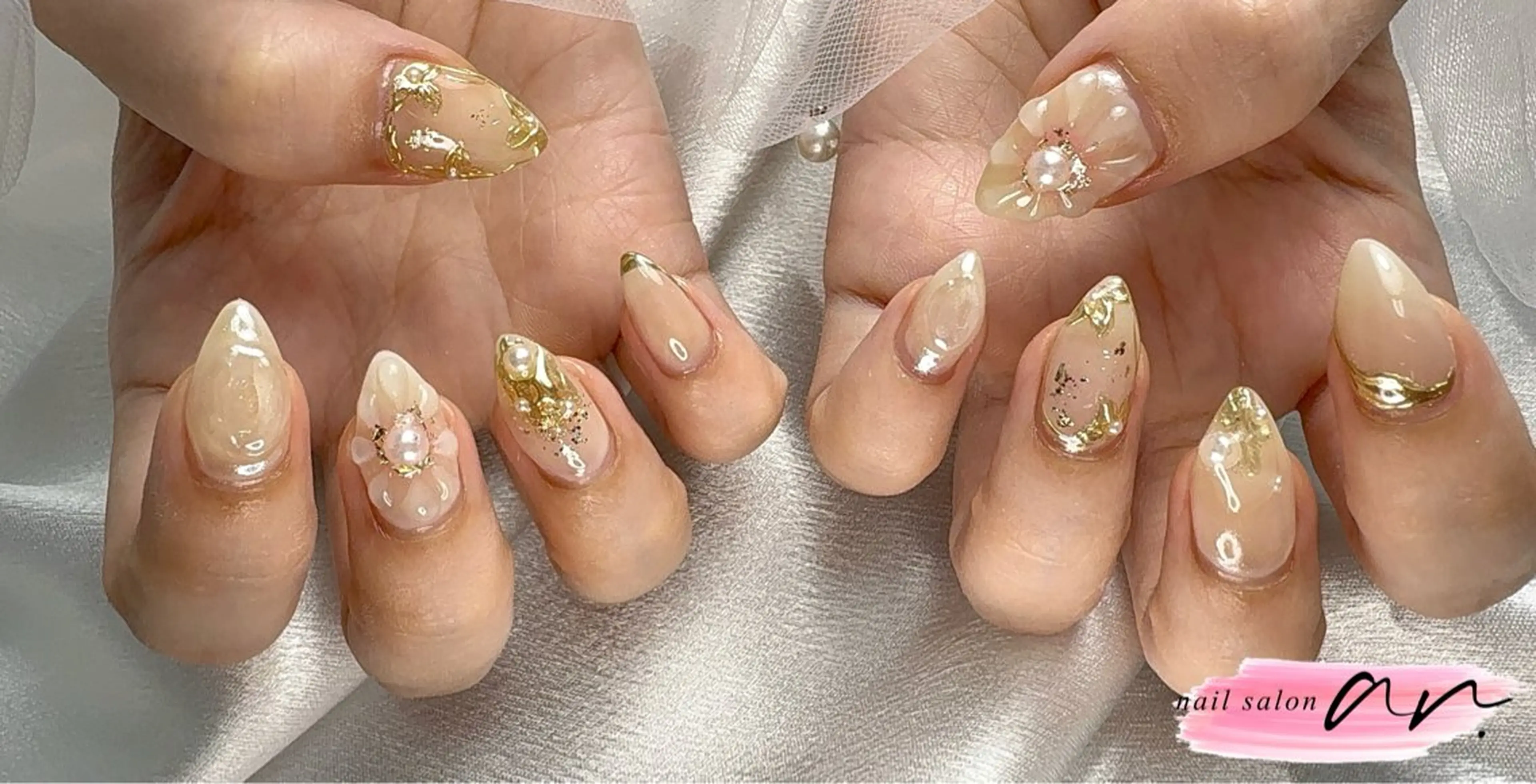 ネイル 持ち込み nailsalon ar.のネイルデザイン