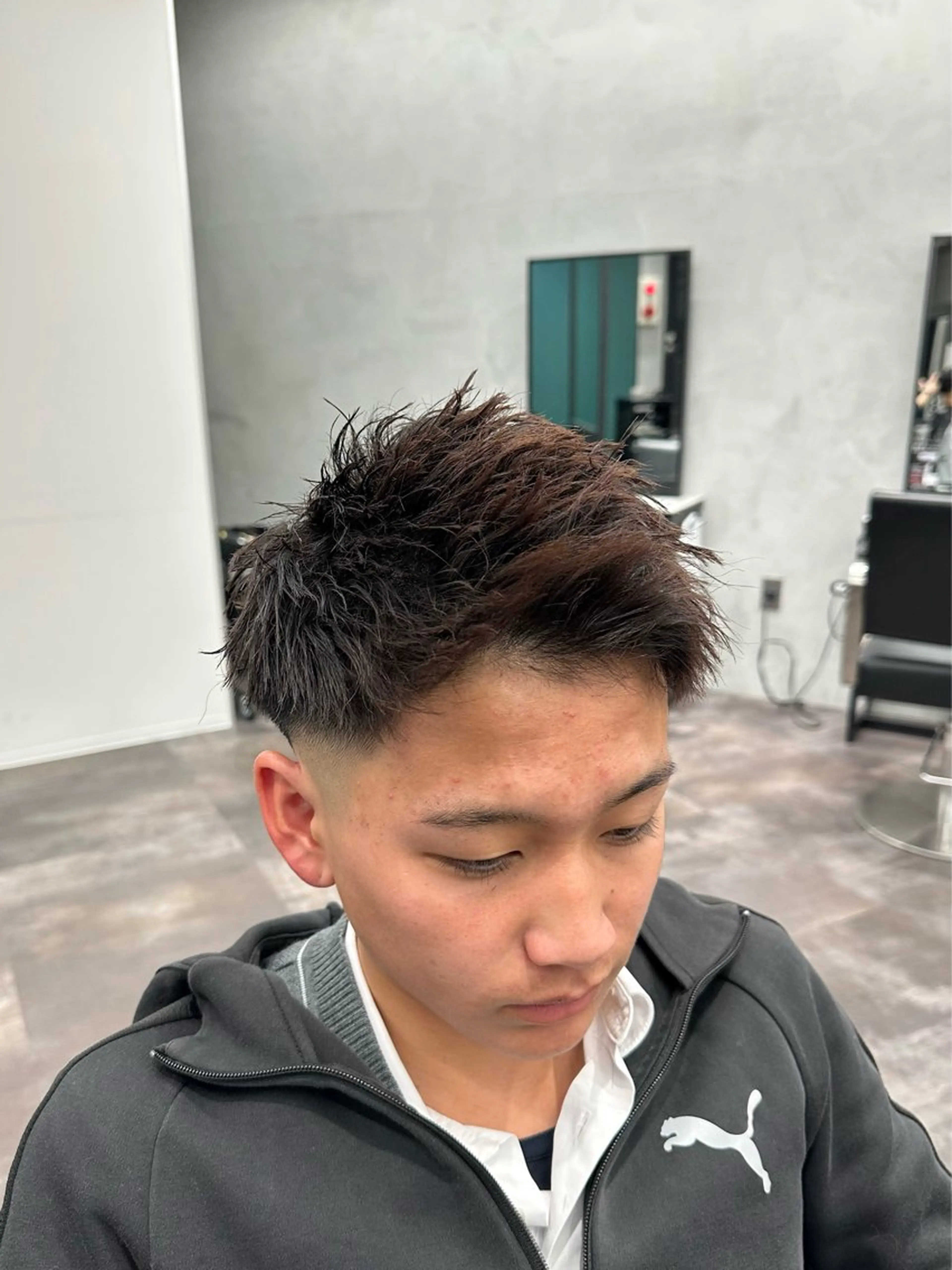 ショート パーマ メンズ ！メンズ特化！ 田中健輔のヘアスタイル