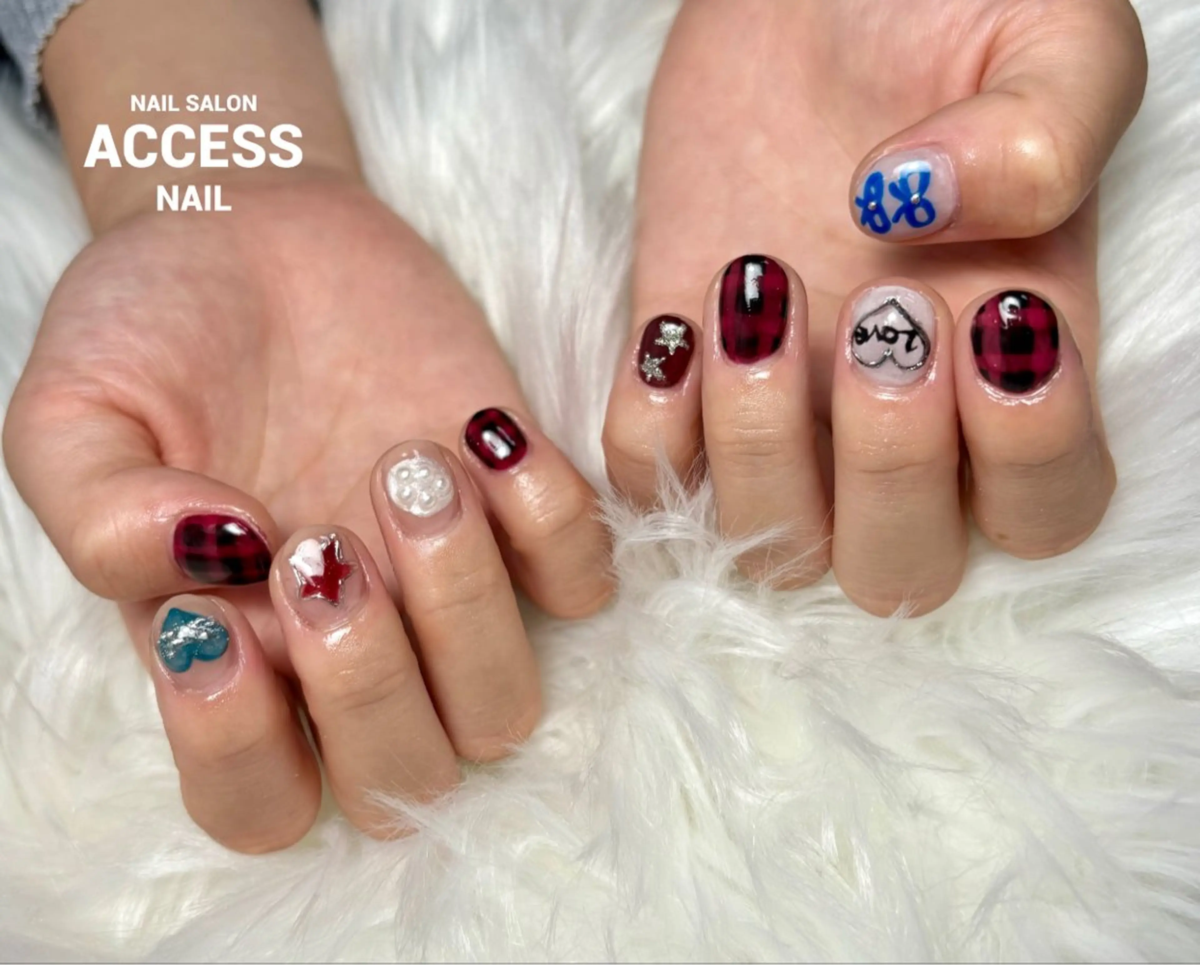 ネイル access nailのネイルデザイン