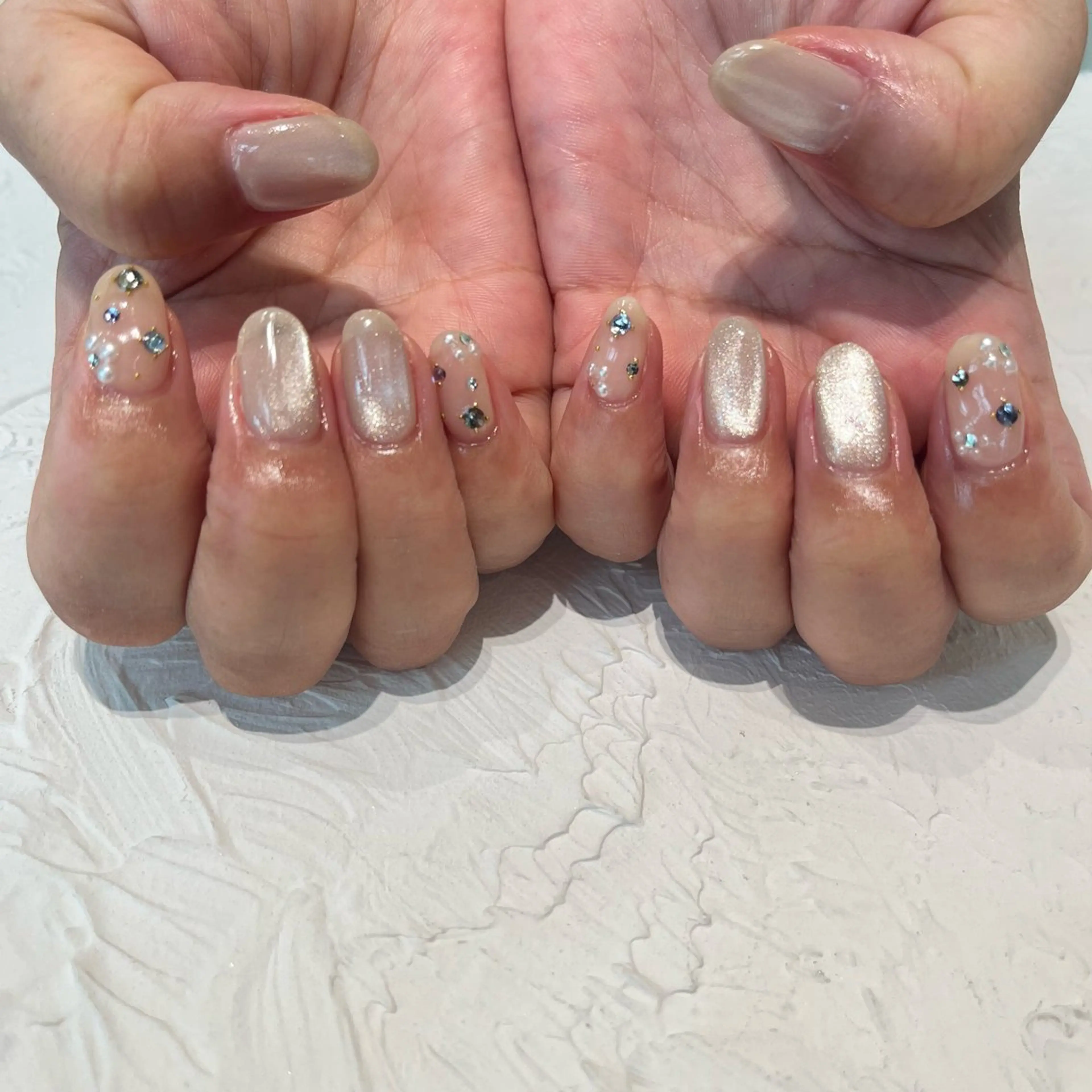 ネイル 四之宮 百花のネイルデザイン