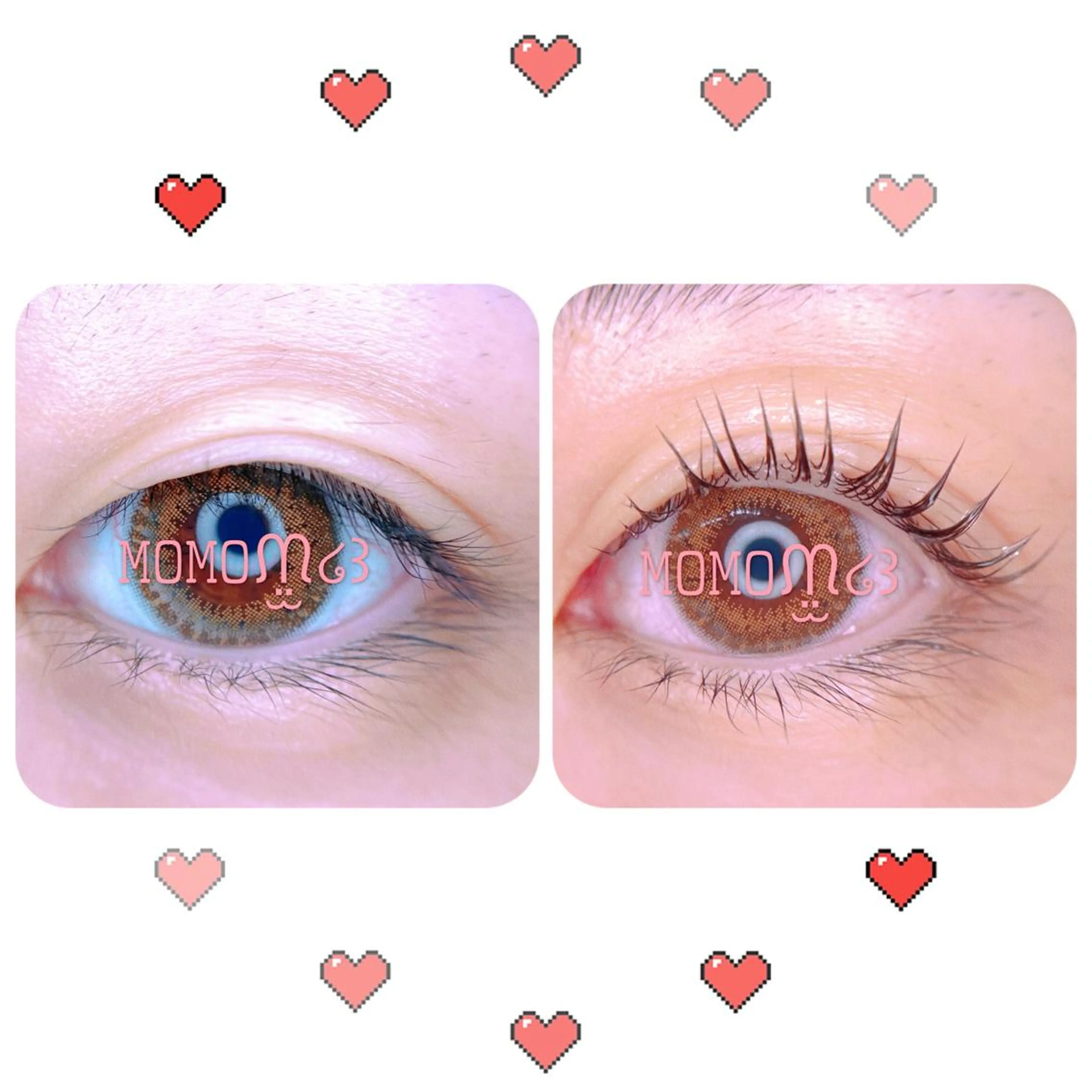 マツエク・マツパ フラットラッシュ ナチュラル パリジェンヌラッシュリフト 下まつげエクステ 一重×まつ毛パーマ モテデザインのプロ モモ🍑のマツエク・マツパデザイン