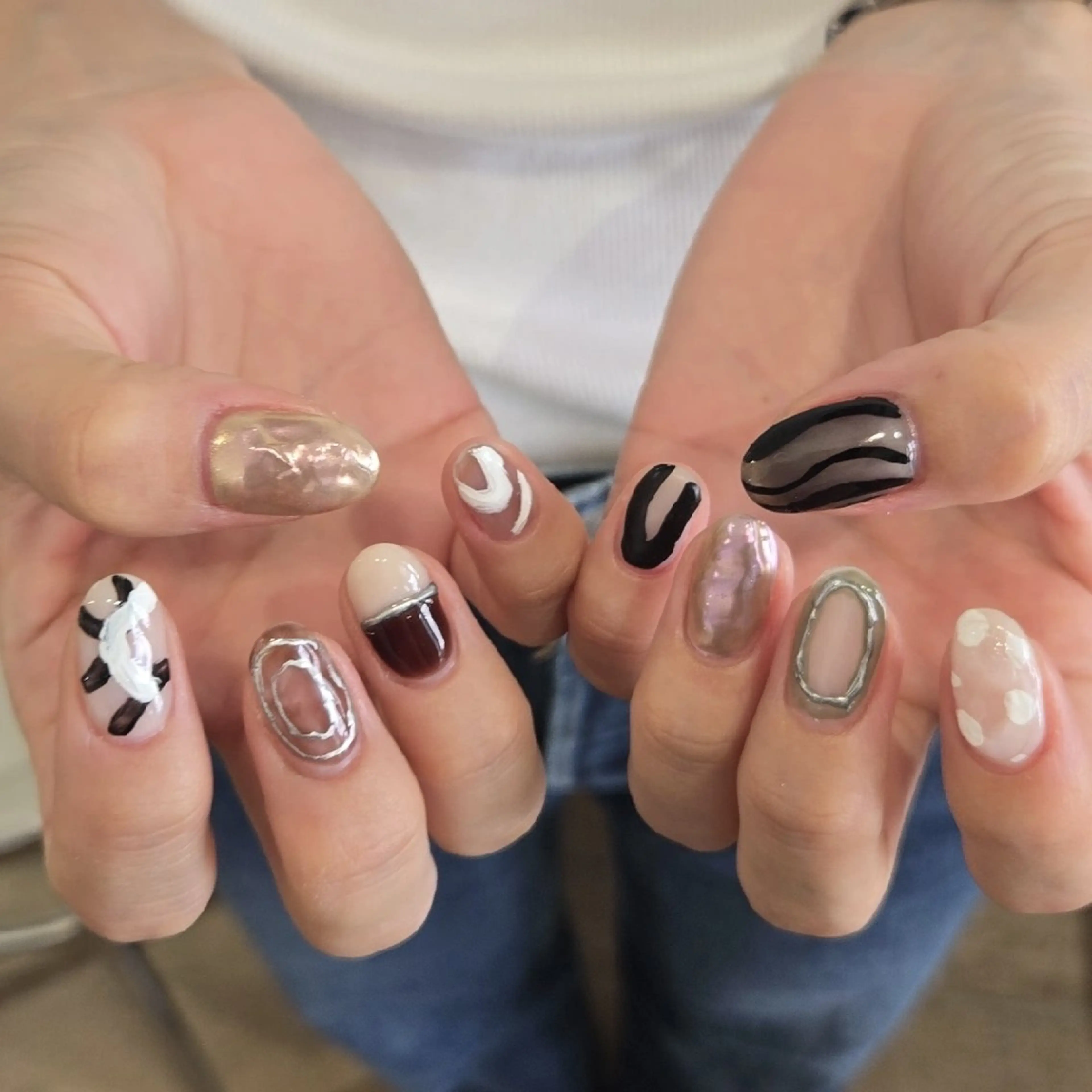 ネイル ハンドネイル Sena✨ mieux 学芸大学のネイルデザイン