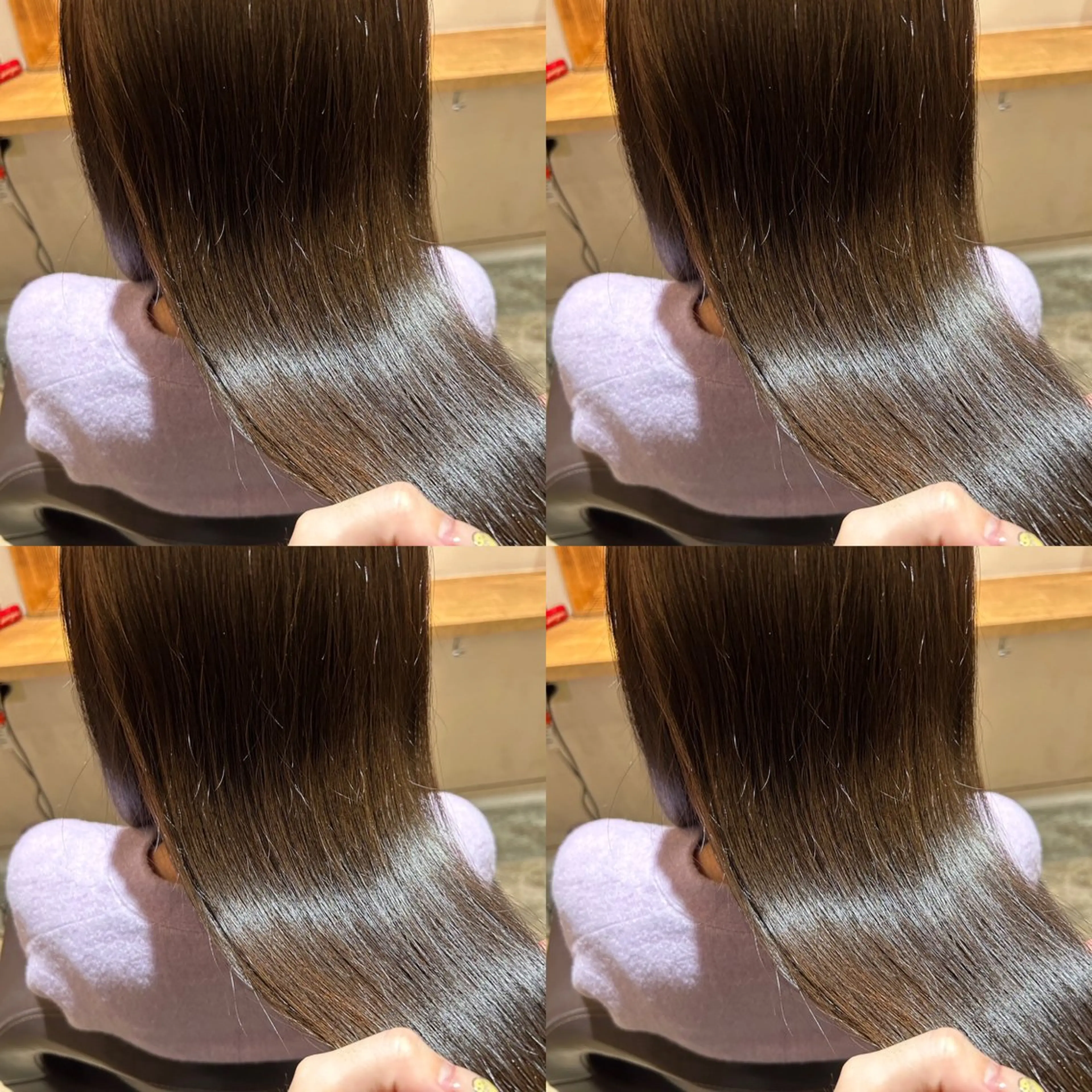 ロング カラー レイヤーカット/ 縮毛矯正🇰🇷早坂のヘアスタイル