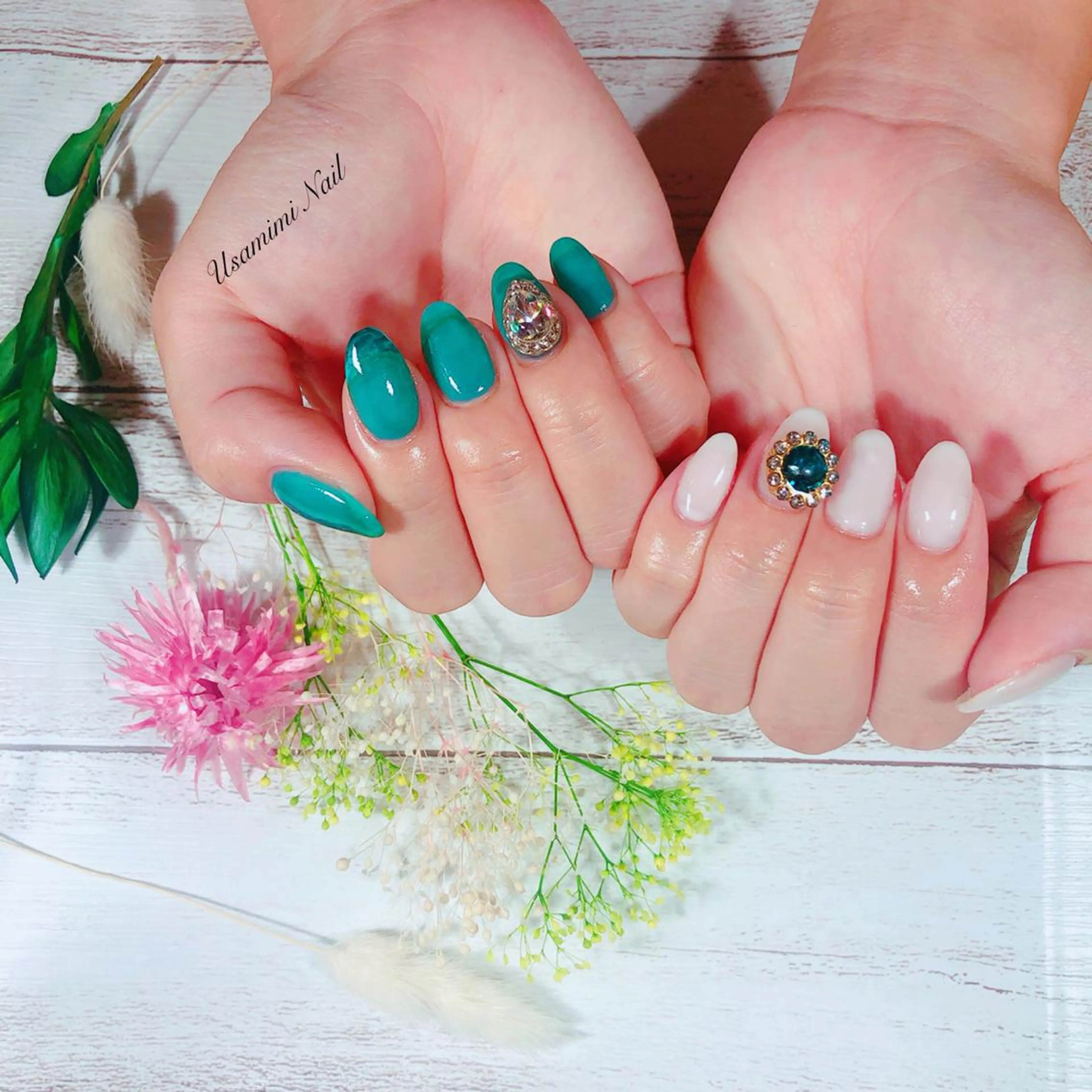 ネイル ハンドネイル USAMiMi 🐰💕のネイルデザイン