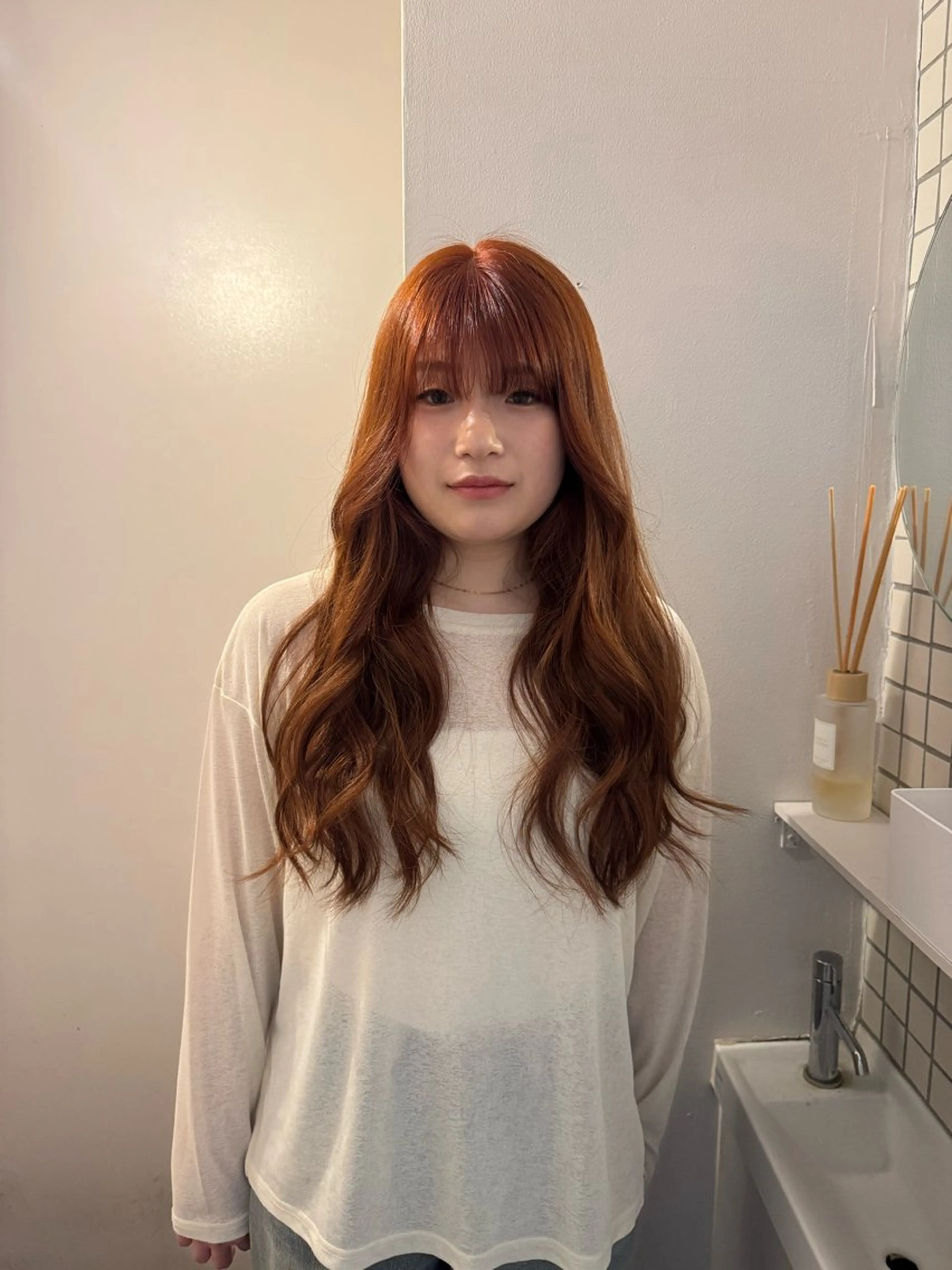 ロング 海外風/暖色🧡 /Unaのヘアスタイル