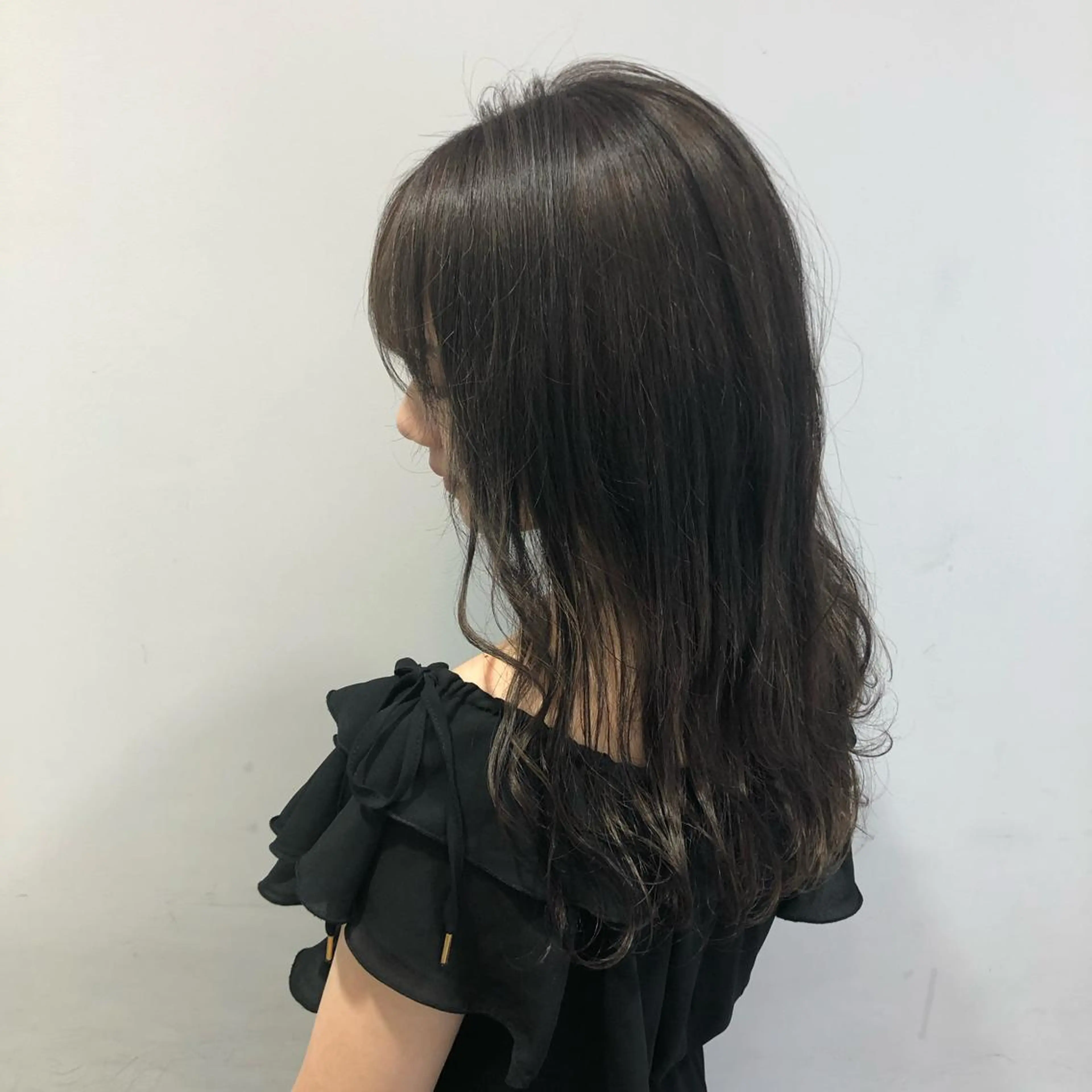 セミロング 岩瀬 翔太のヘアスタイル