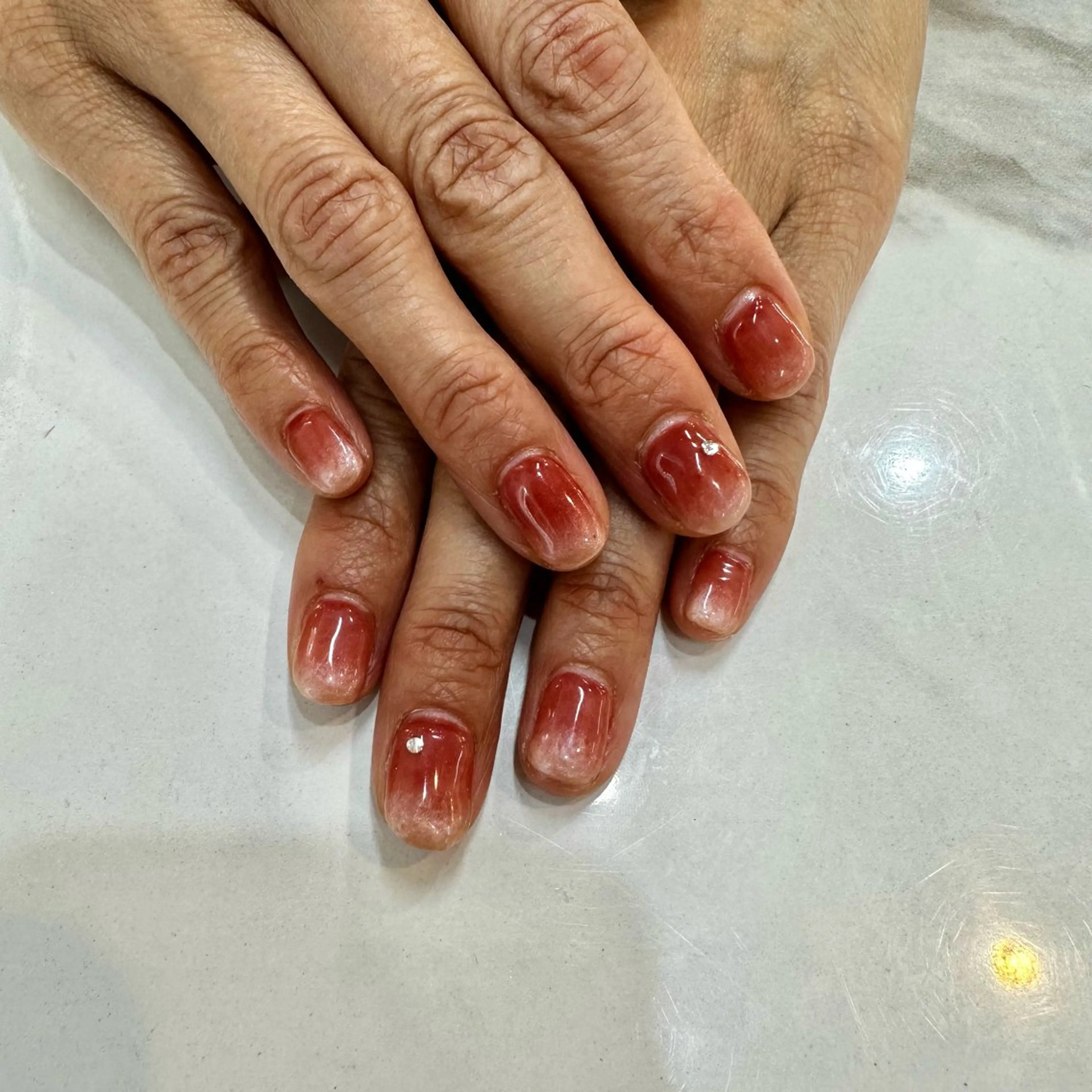 ネイル ハンドネイル ハンドケア 粟野 裕稀のヘアスタイル