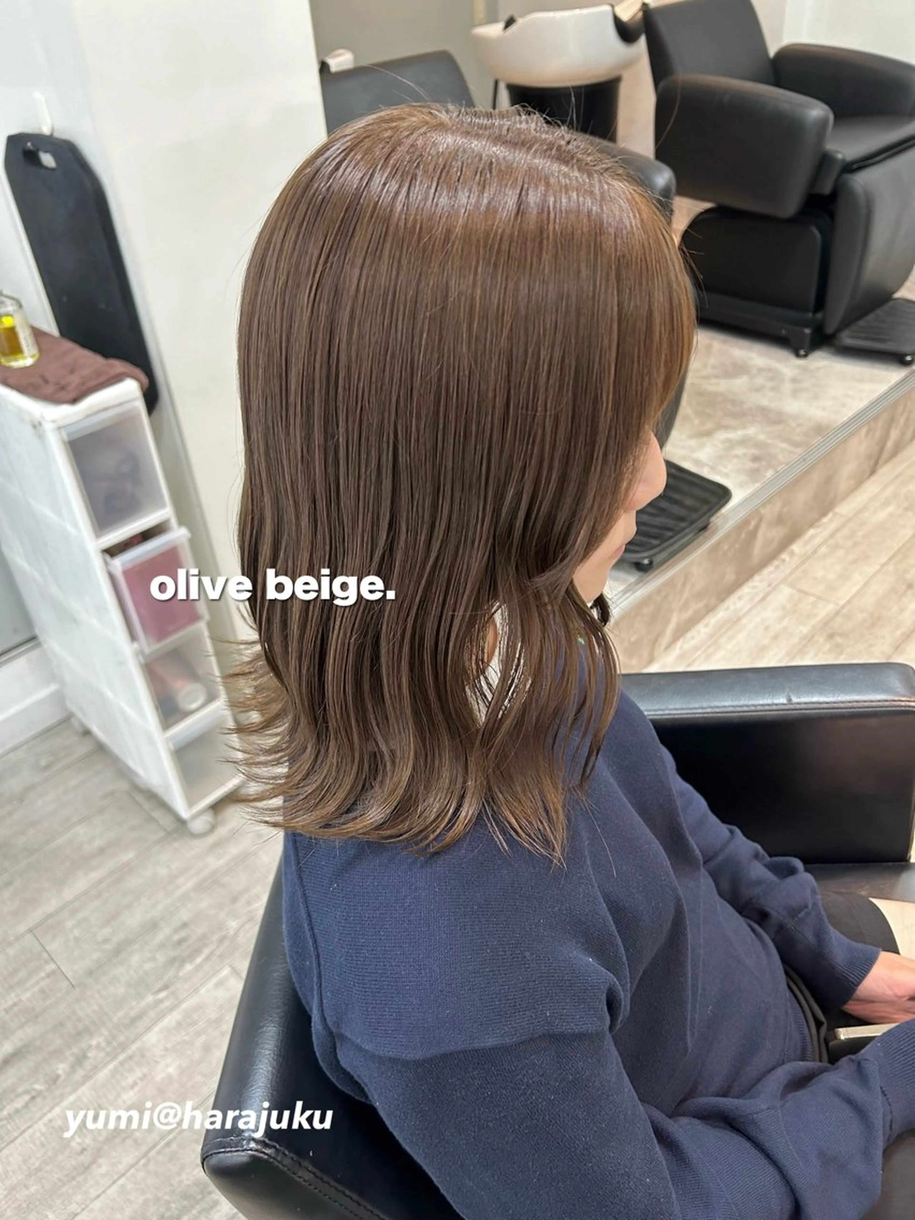 ミディアム カラー パーマ ヘアアレンジ メンズ ワット 原宿のヘアスタイル