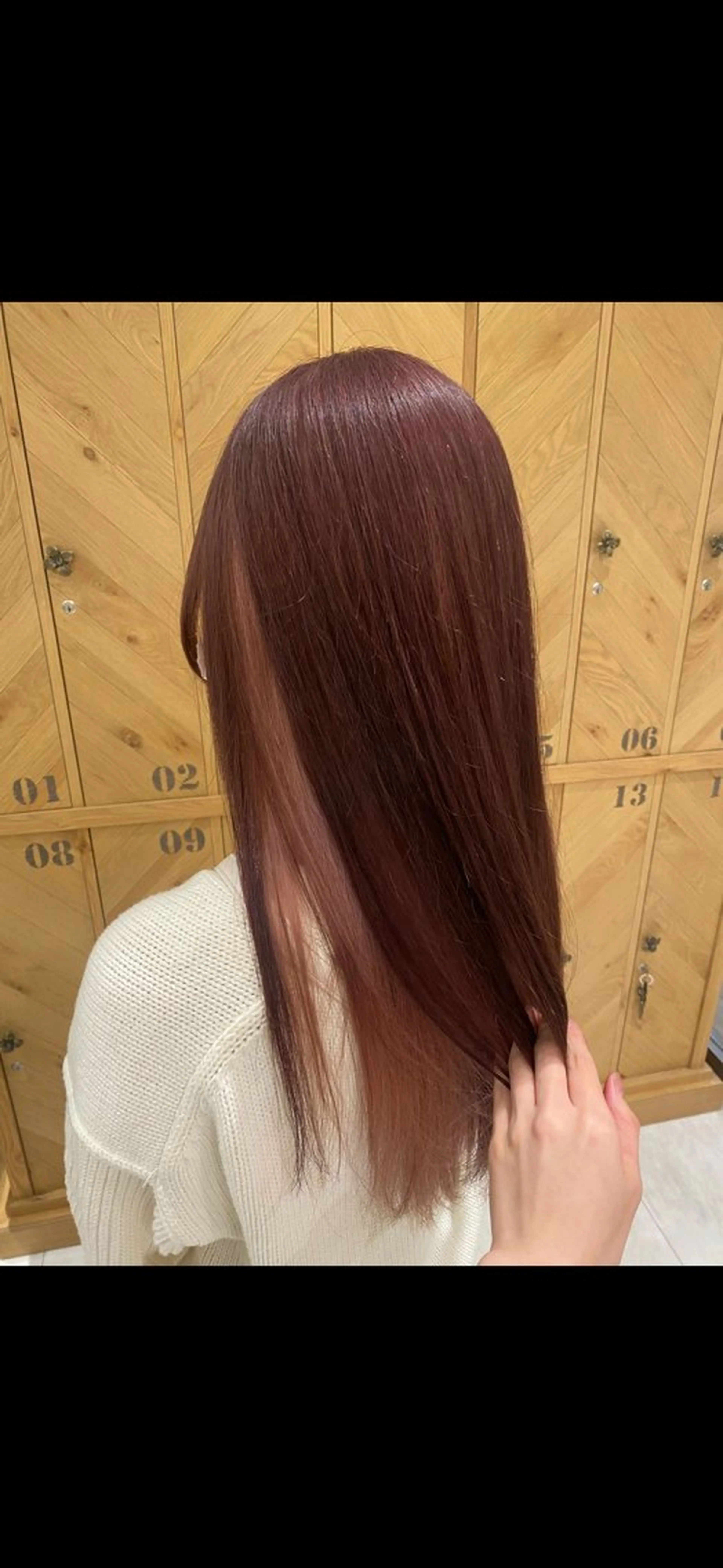 ロング カラー ヘアカラー インナーカラー☆ 香西茉奈のヘアスタイル