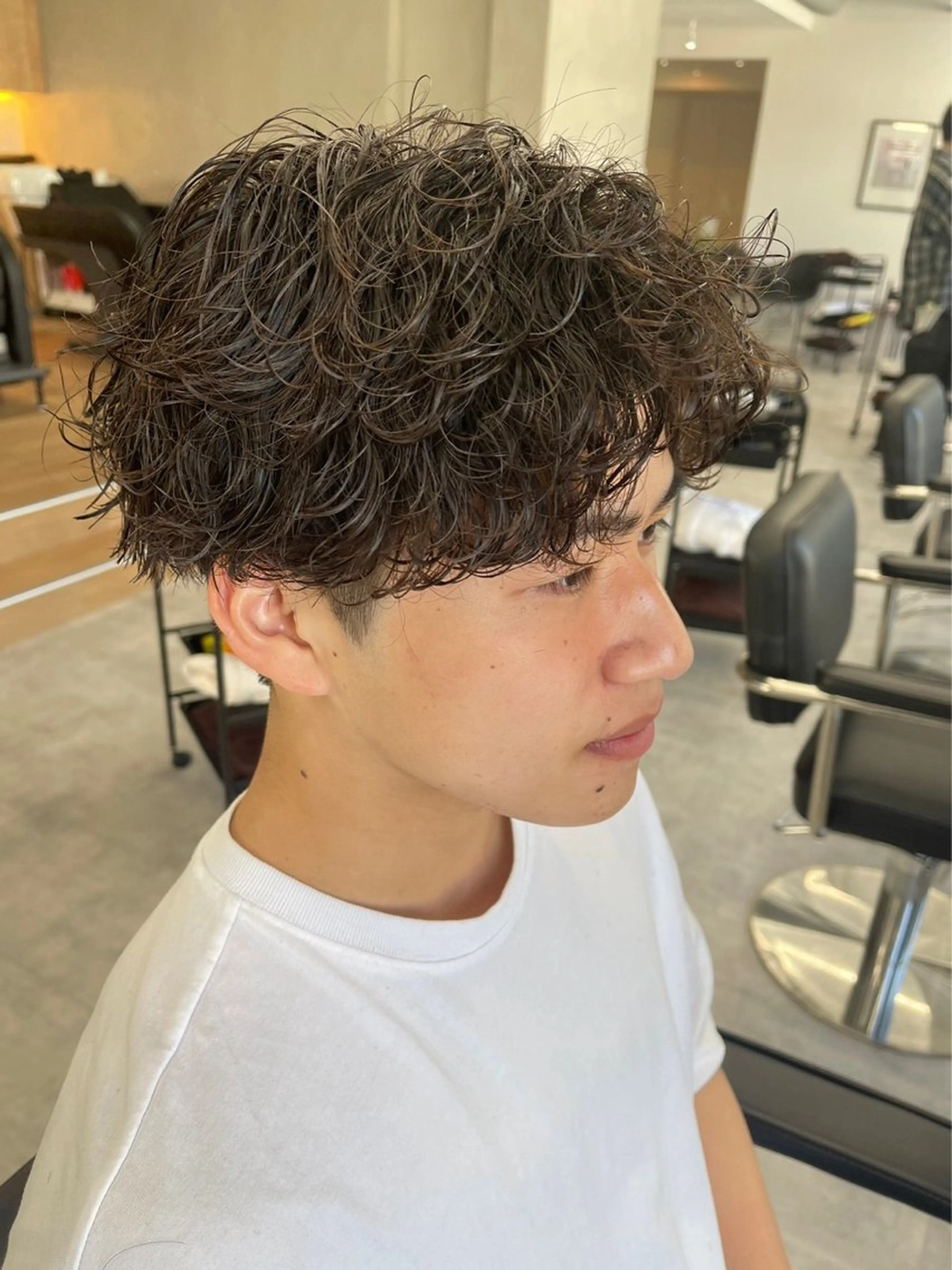パーマ メンズ カットモデル募集中 新潟万代/こたろ🐯のヘアスタイル
