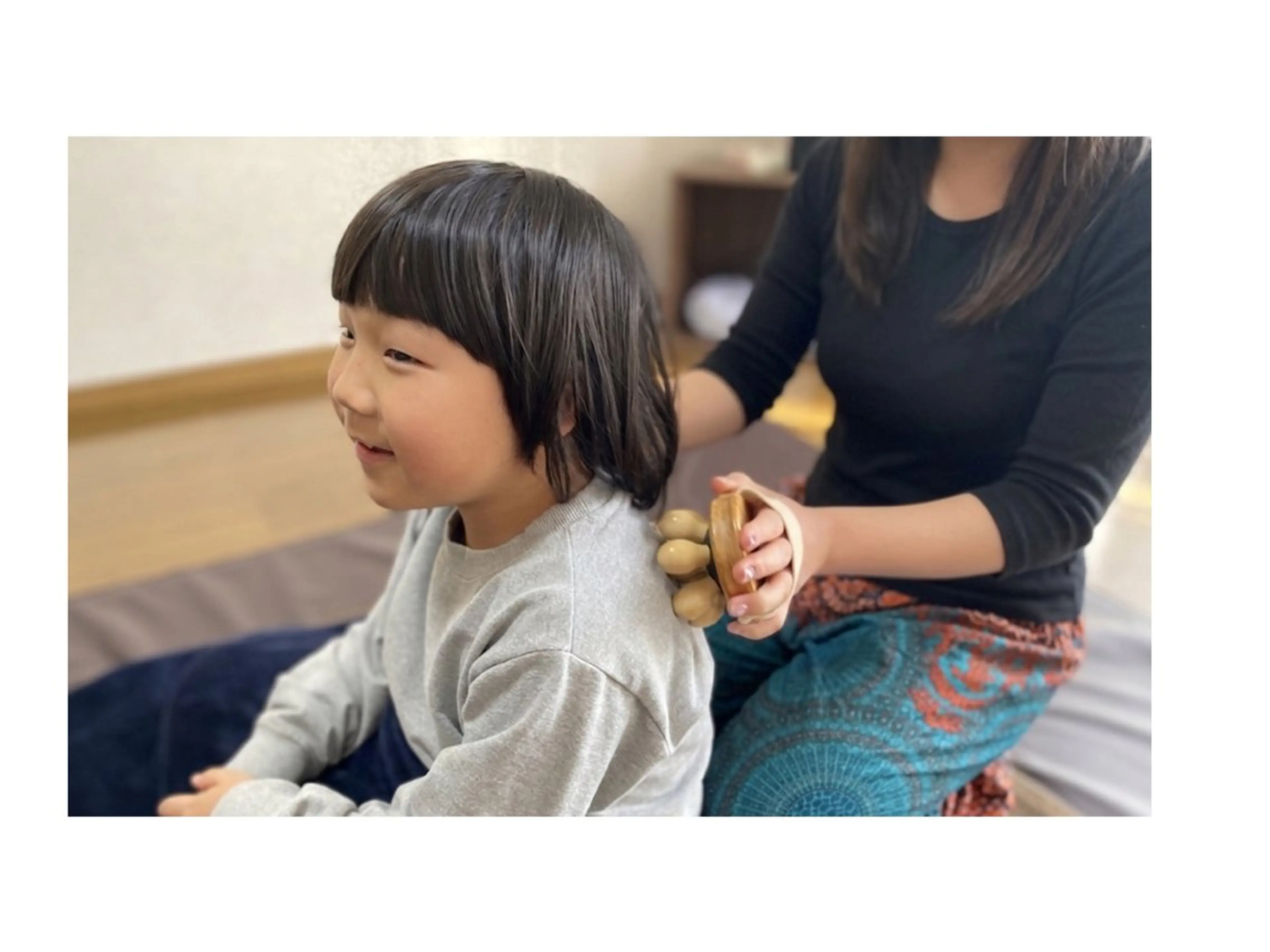 思春期をサポート★こども(中学生以下)つぼケア30分¥1,500→ 30分¥500の写真