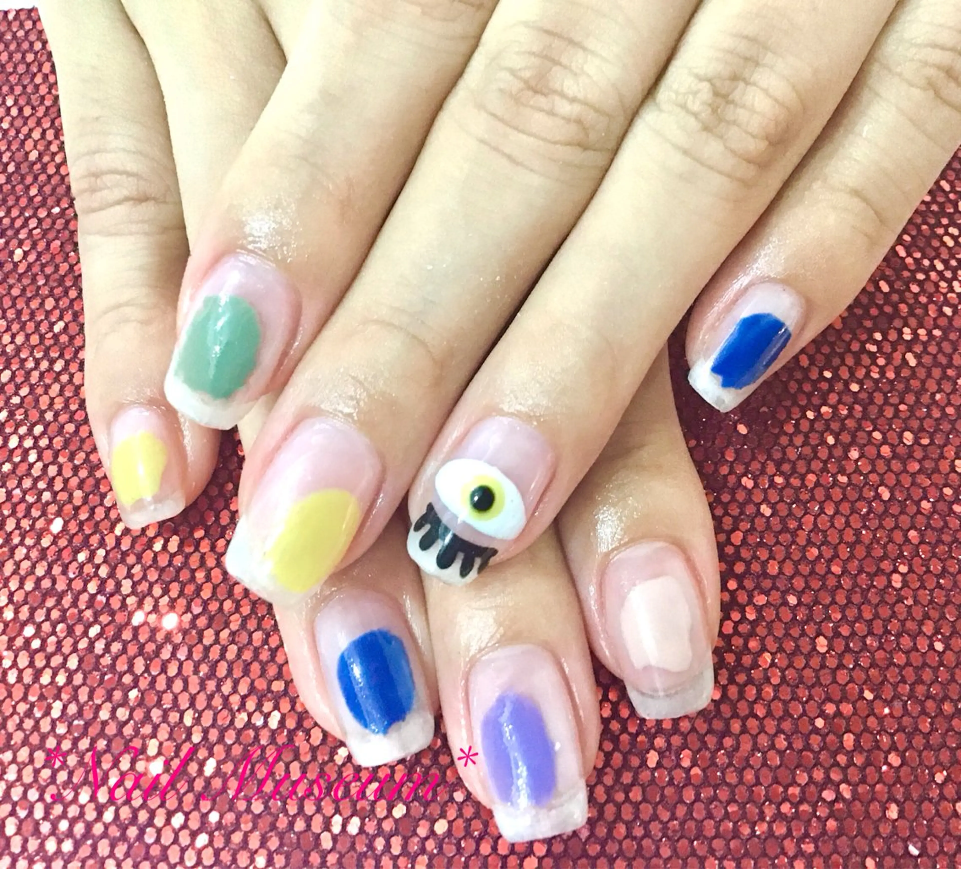 ネイル アートネイル フットネイル フレンチネイル ジェルネイル ハート ハンドネイル マグネットネイル💛 Hayakawaのネイルデザイン