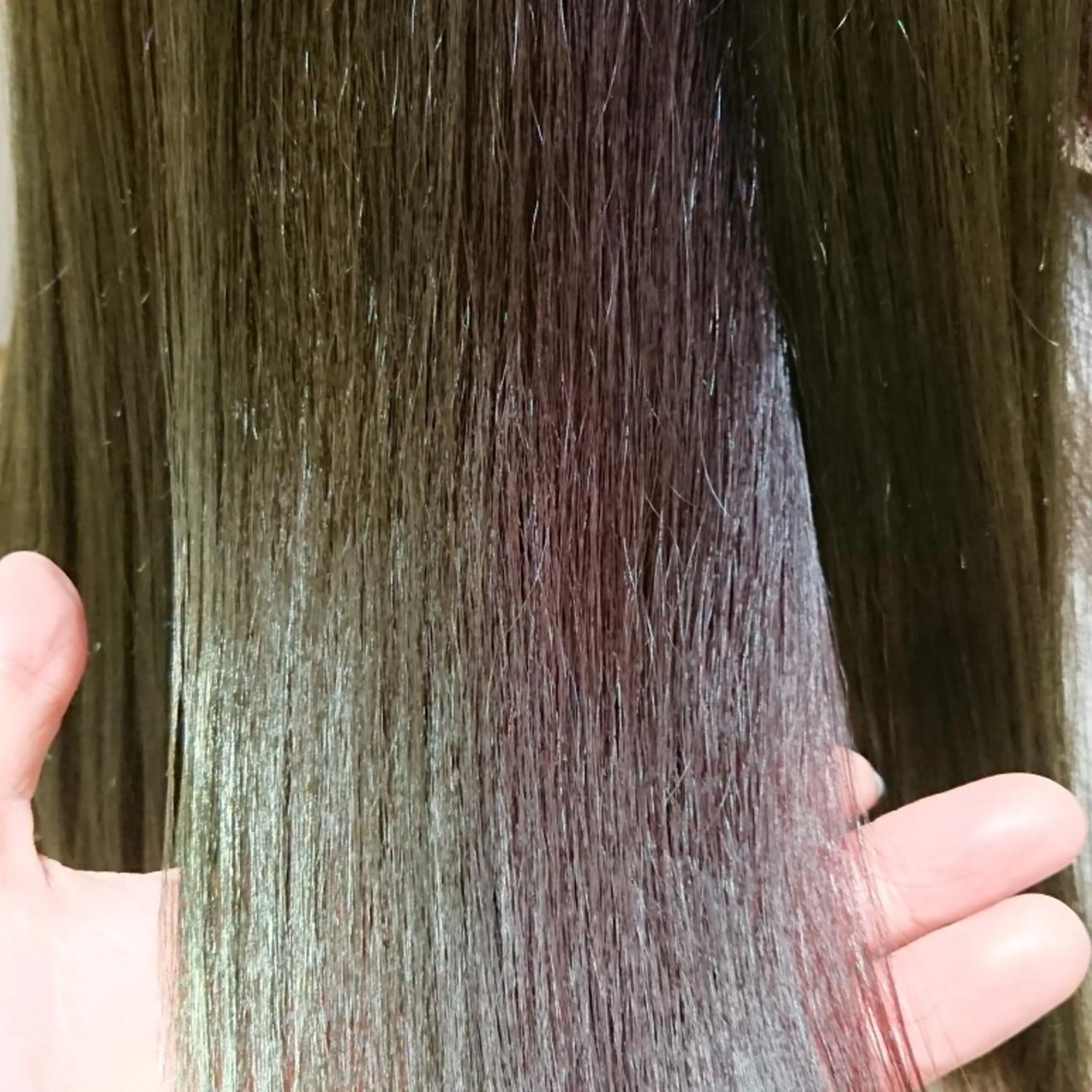 セミロング ツートーンカラー crea   芦田 武栄のヘアスタイル