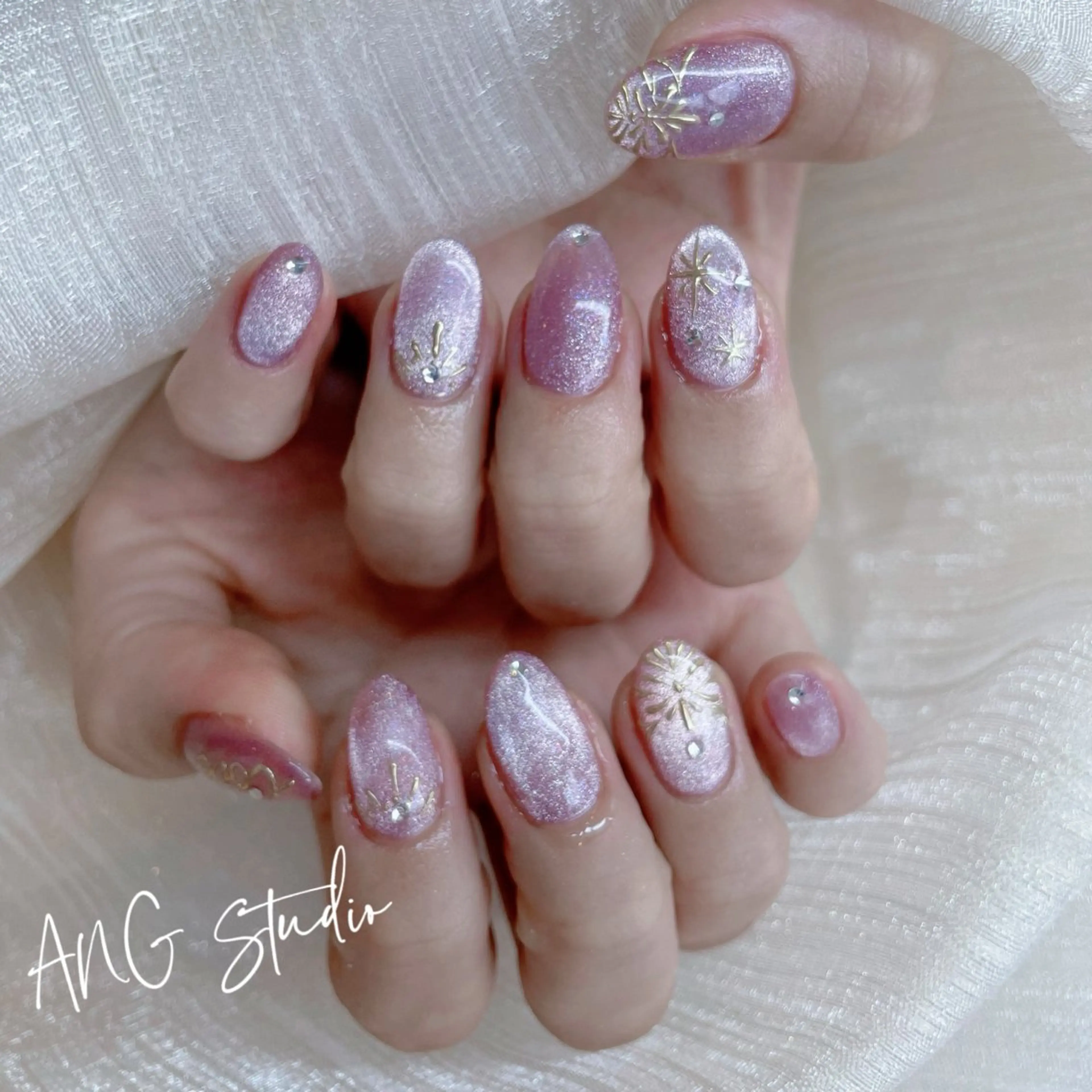 ネイル ハンドネイル ハンドケア ANG Studioのネイルデザイン