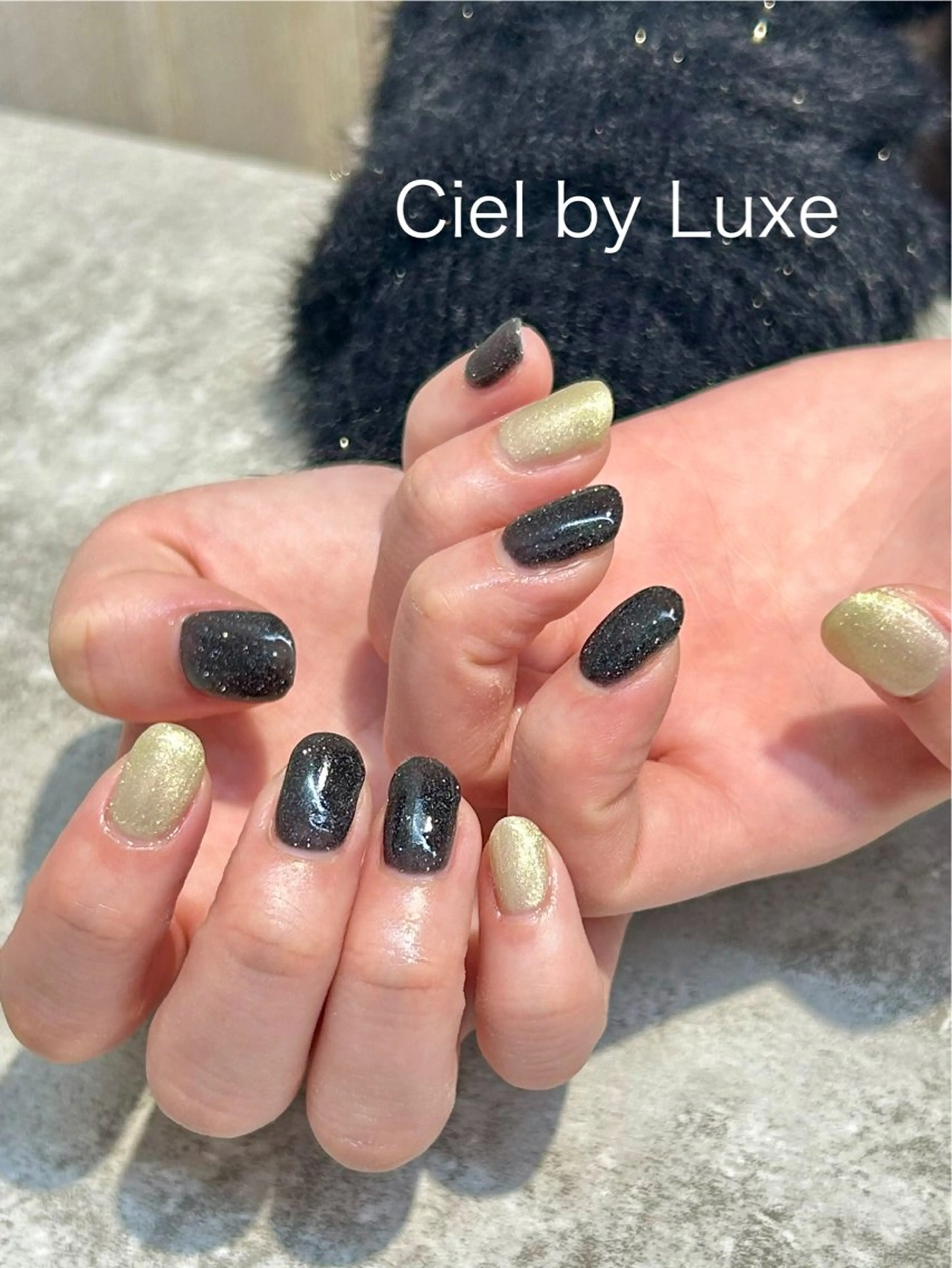 ネイル キラキラネイル ラメ(グリッター) ワンカラーネイル CielbyLuxe manamiのネイルデザイン
