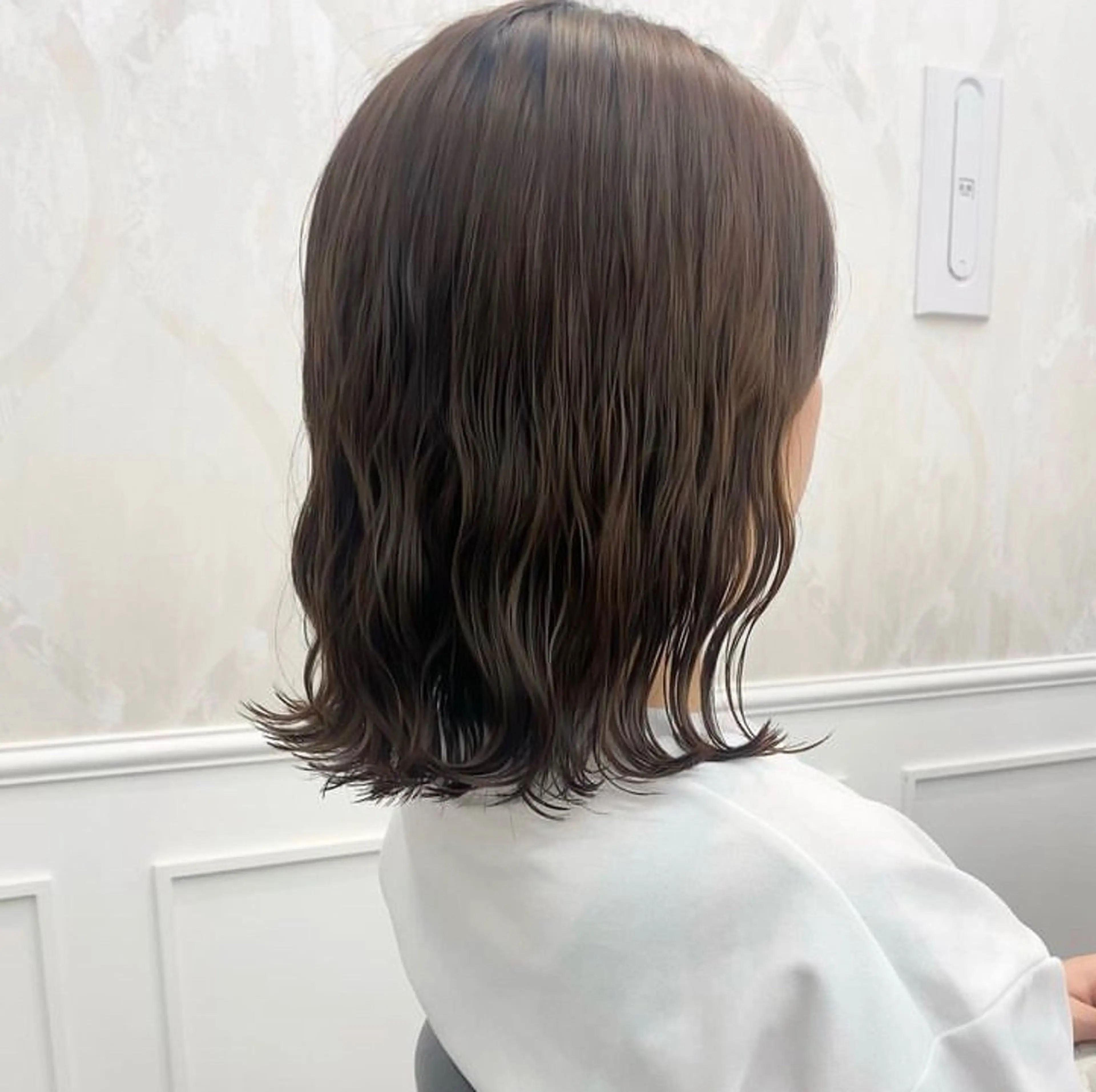 ミディアム 秦 啓輔のヘアスタイル