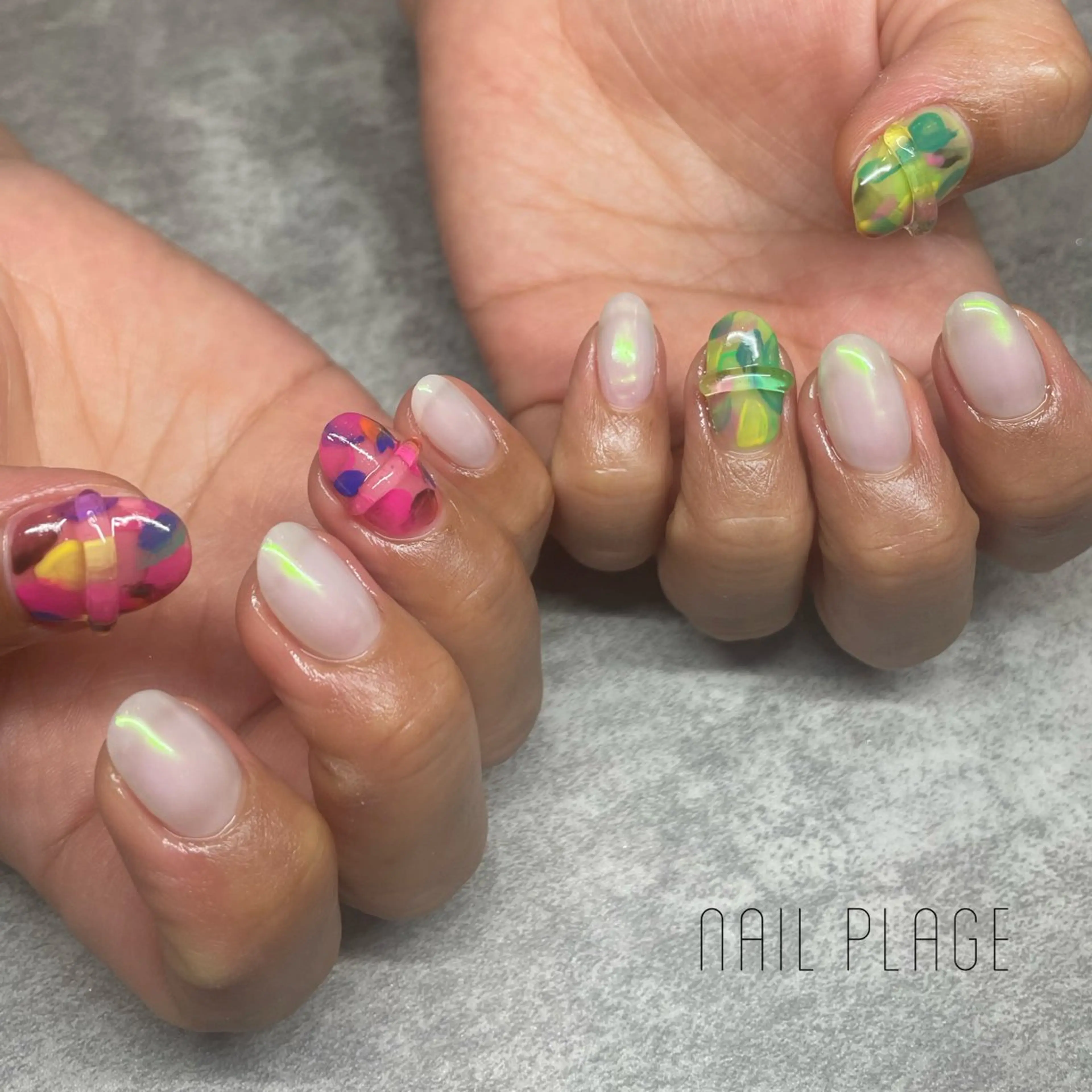 ネイル nail Plage Imai kanaのネイルデザイン