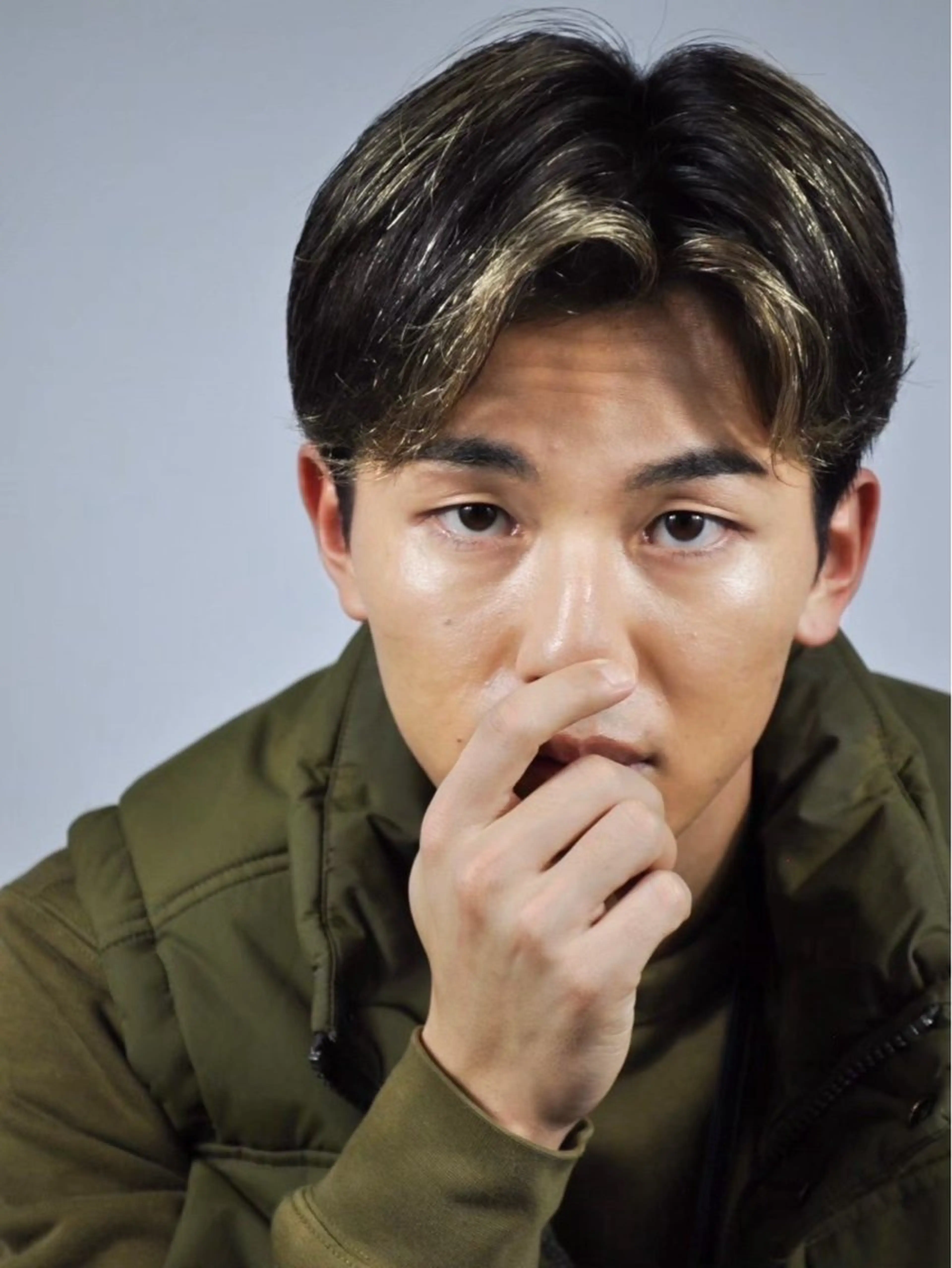 カラー メンズ 川島 陽奈のヘアスタイル