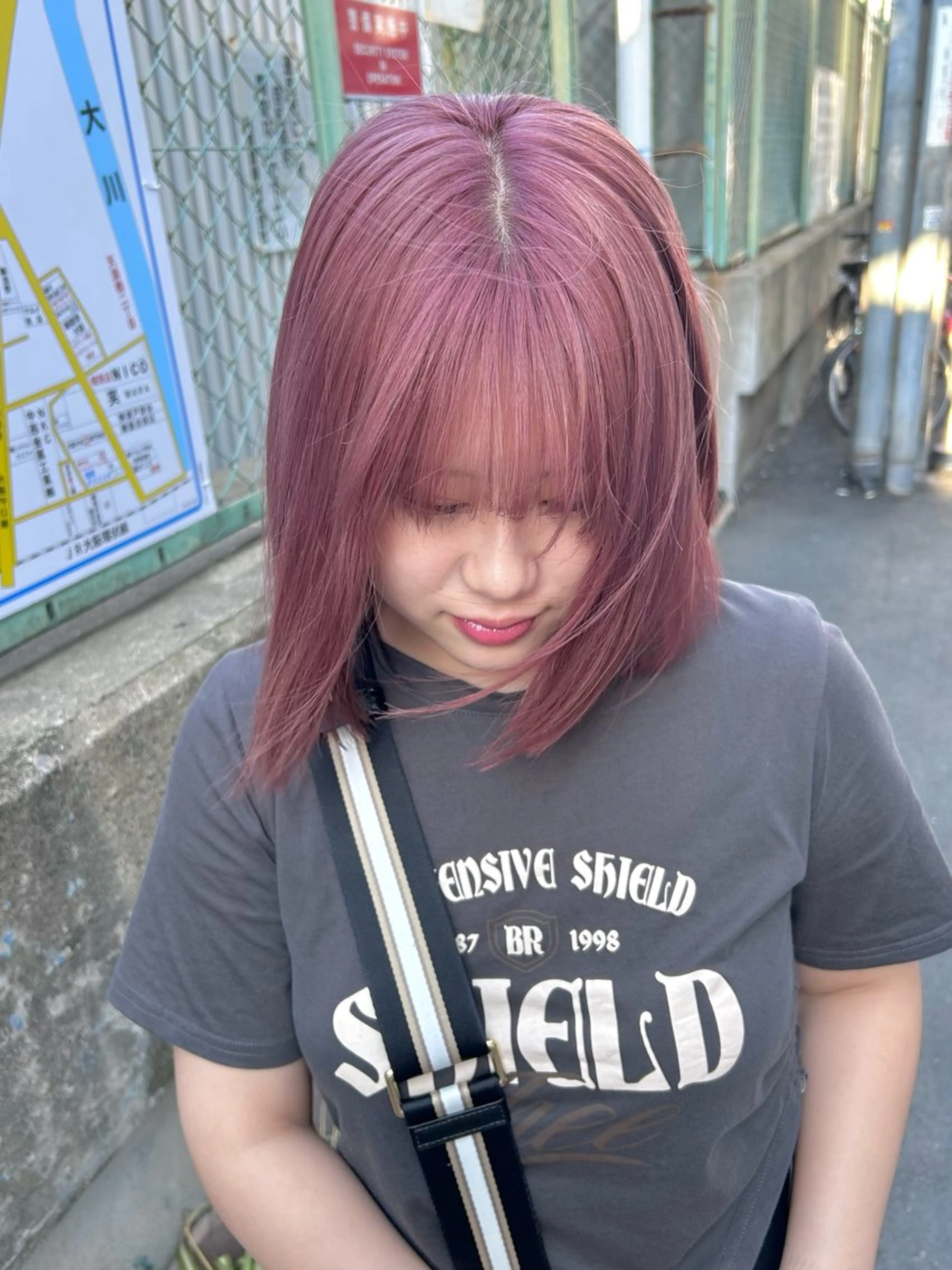 ロング カラー ハイトーン髪質改善 🫧大阪/kanonのヘアスタイル