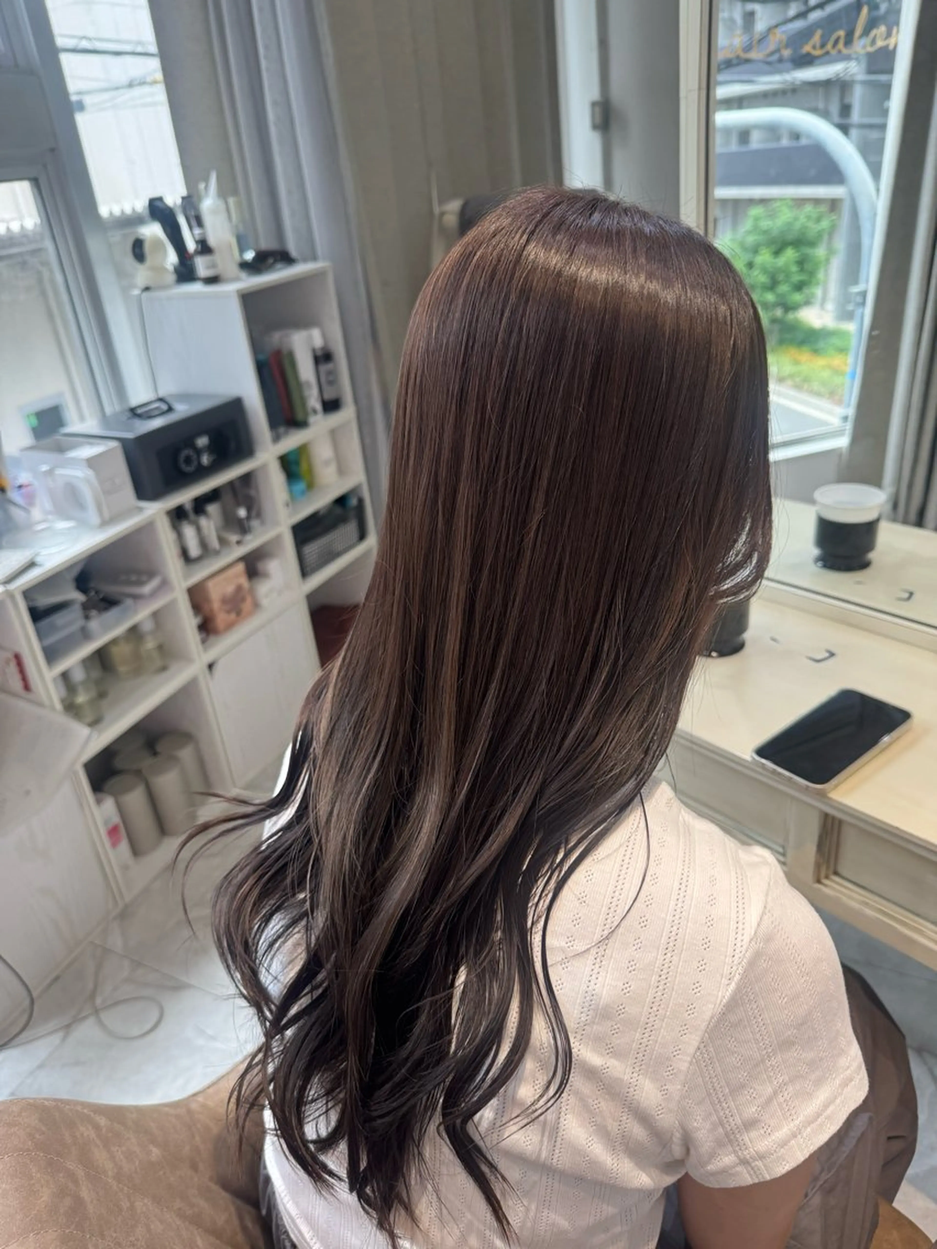 ロング カラー ブラウンカラー 透明感カラー 21日空き◎艶髪 misatoのヘアスタイル
