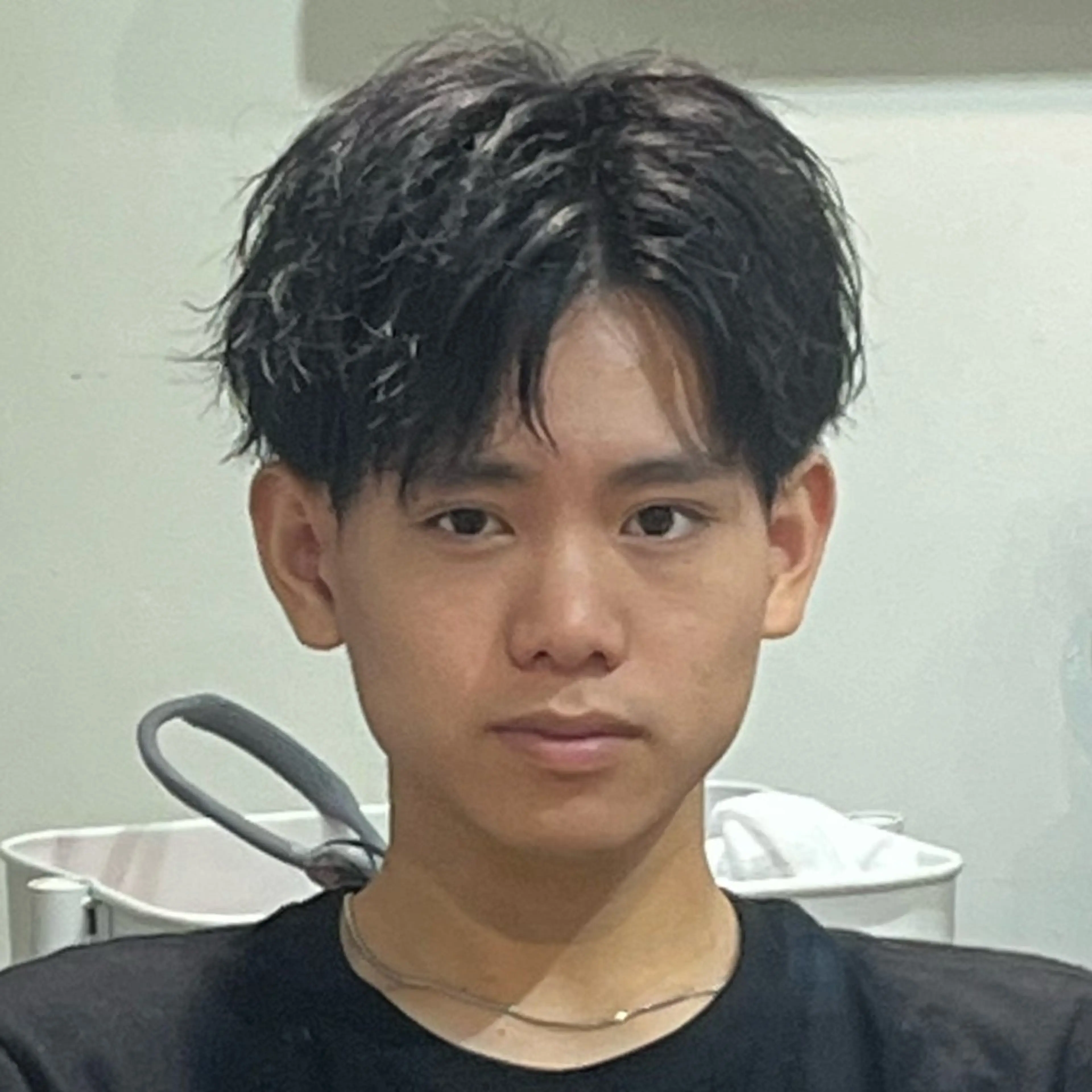 メンズ カット フェザーパーマ🌙 毛流れ yuzukiのヘアスタイル