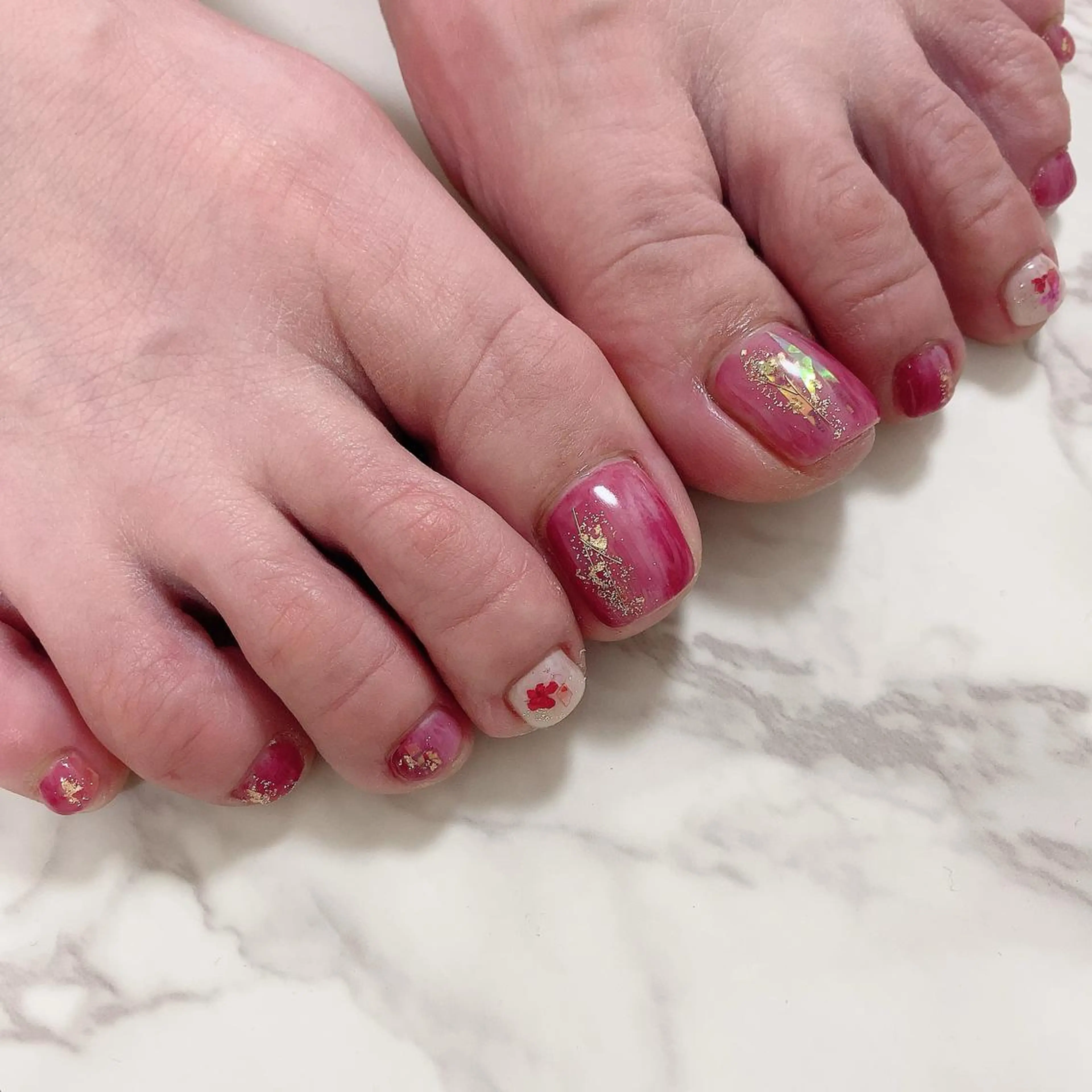 ネイル フットネイル SOL NAILのネイルデザイン