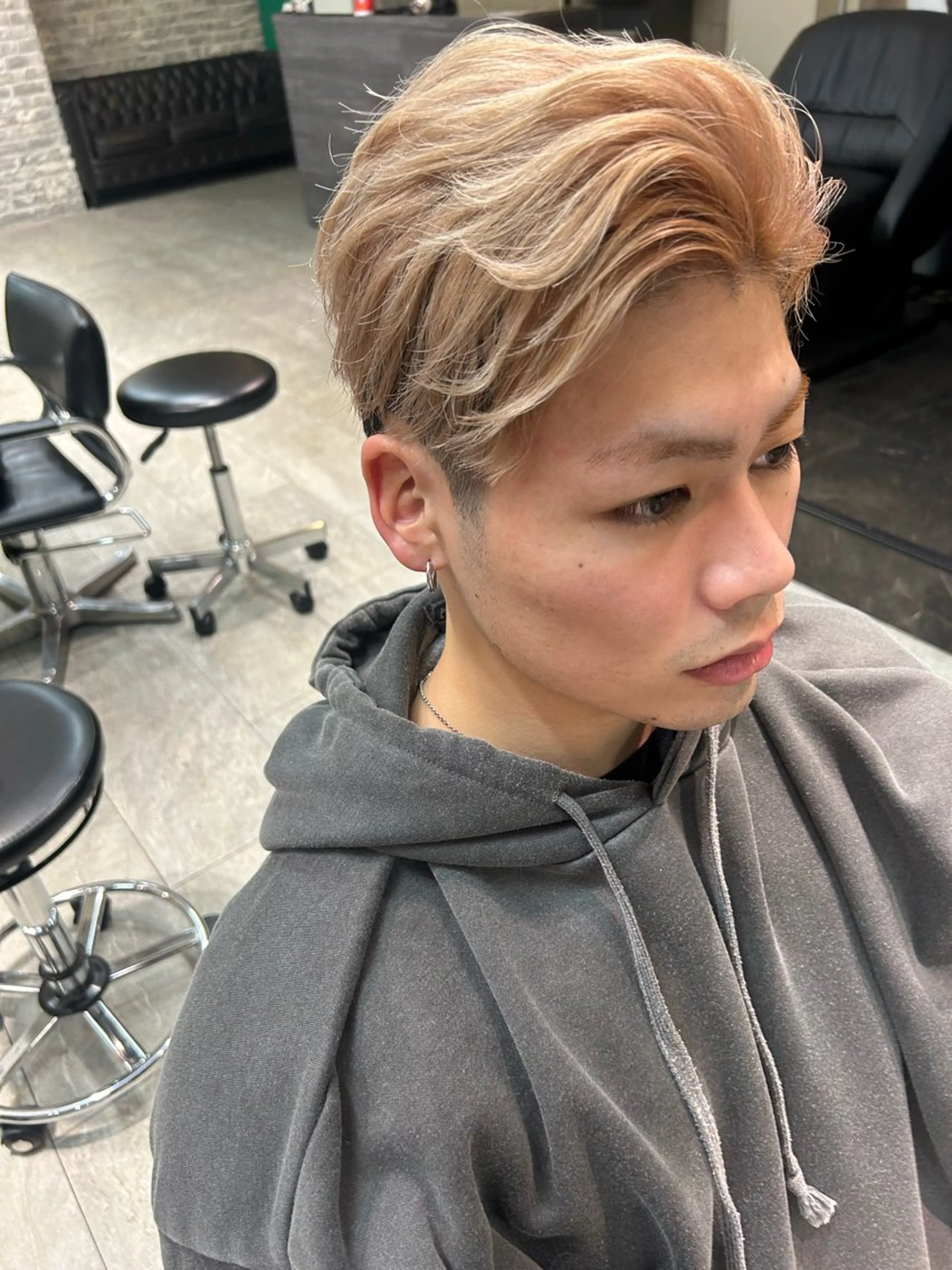 ショート メンズ 🤍韓国風ヘア 柴田真帆🤍のヘアスタイル