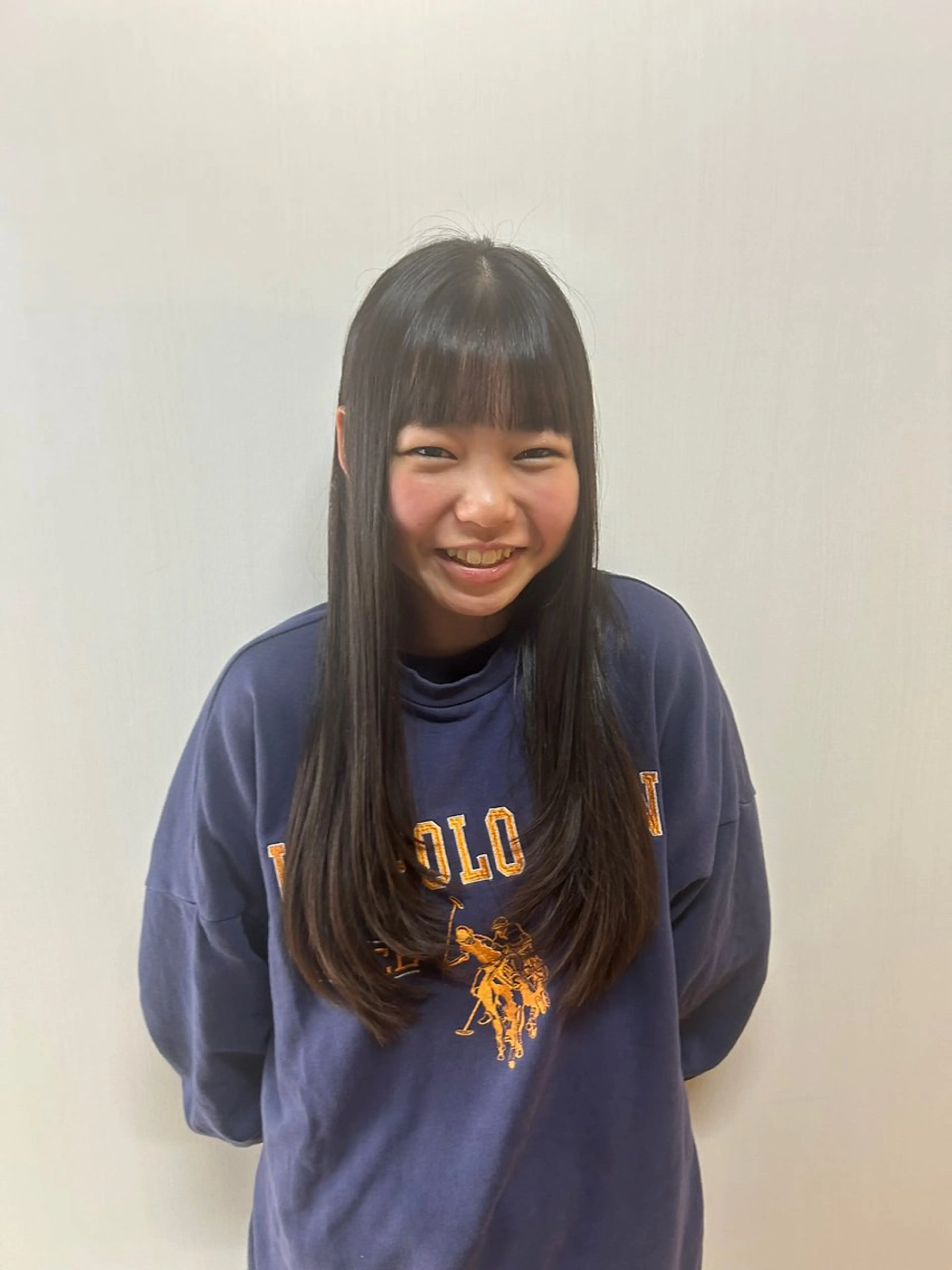 ロング 嶋田 和花のヘアスタイル