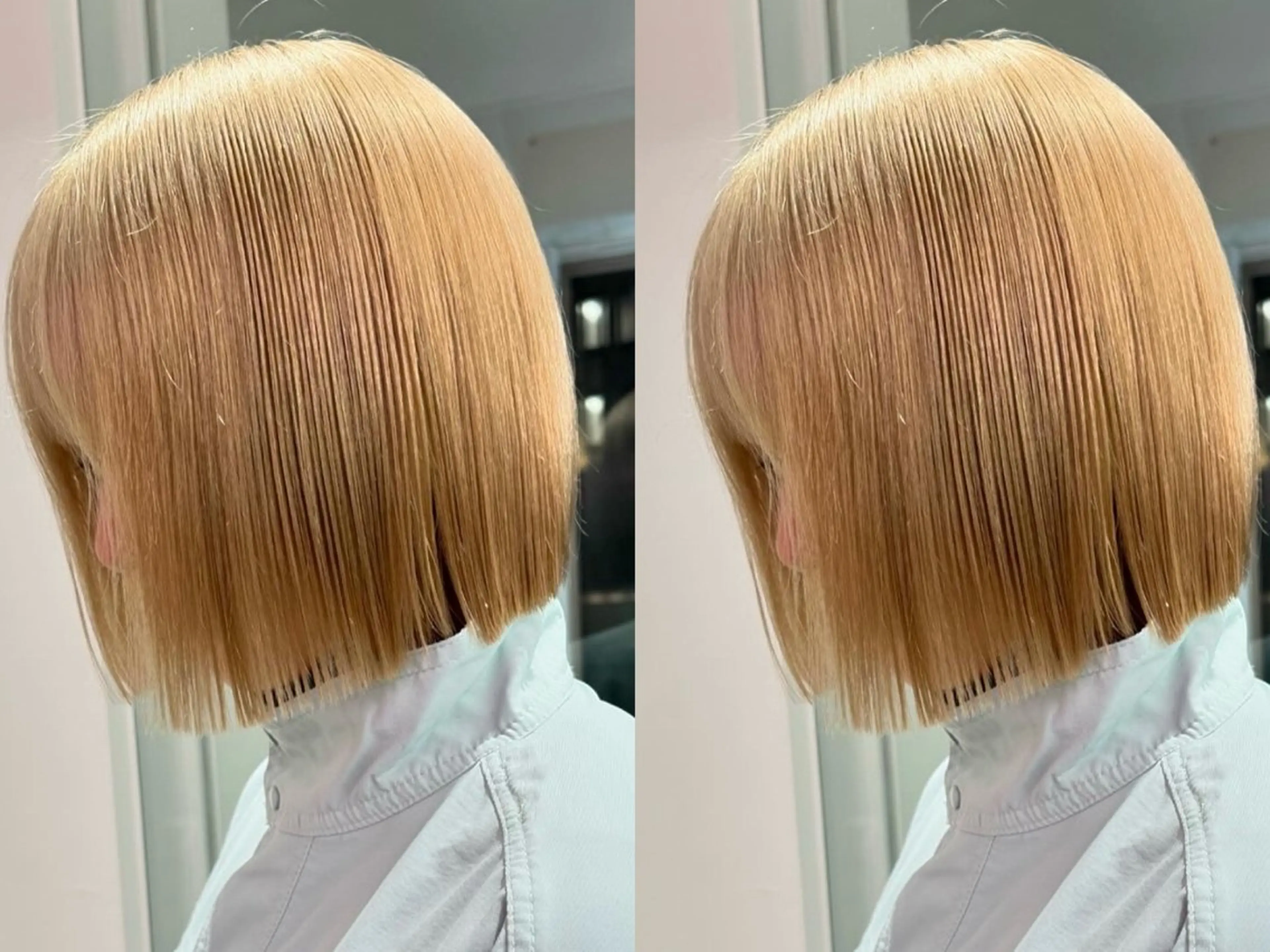 ショート カラー ベージュカラー ブリーチ ブロンド ブロンドベージュ ダブルカラー ヘアカラー トリートメント ブリーチ特化 梅田本多翔のヘアスタイル