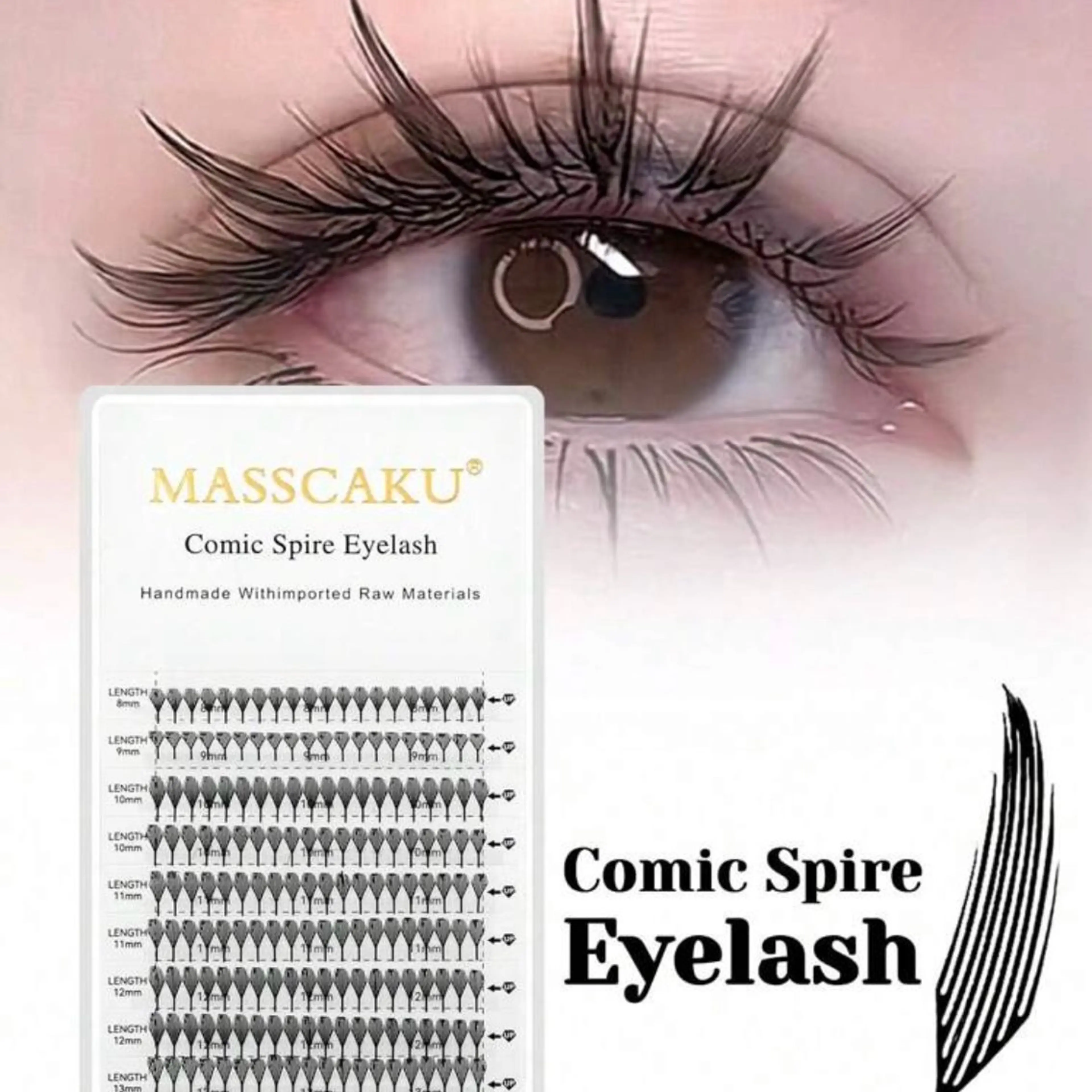 マツエク・マツパ emi+ エミタス蒲田店のマツエク・マツパデザイン