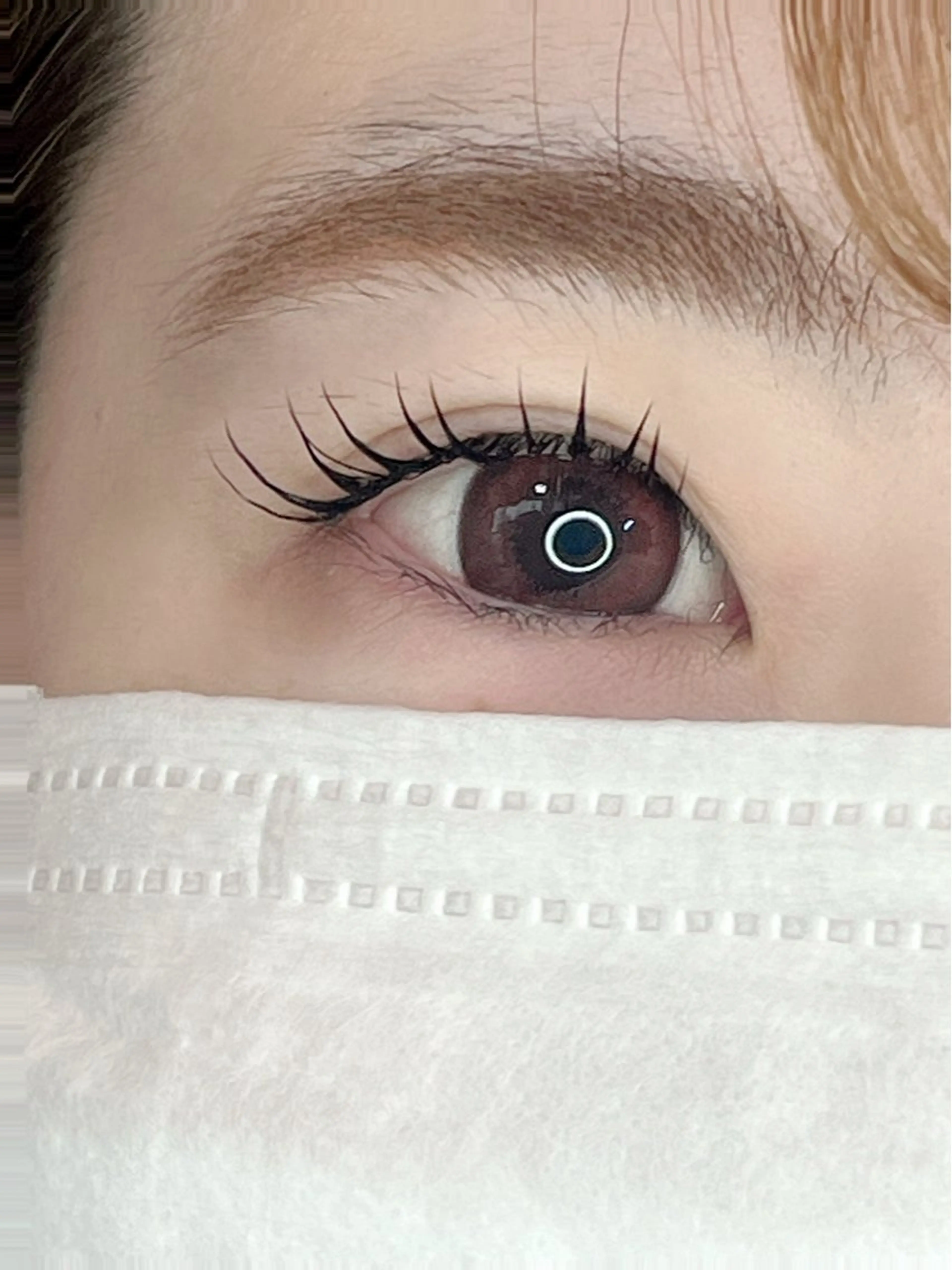 【エクパーマ】🌟デザインマツエク100本パーマの融合⭐️束感コーティング仕上げ！人数制限ありの超特価格🙆‍♀️の写真