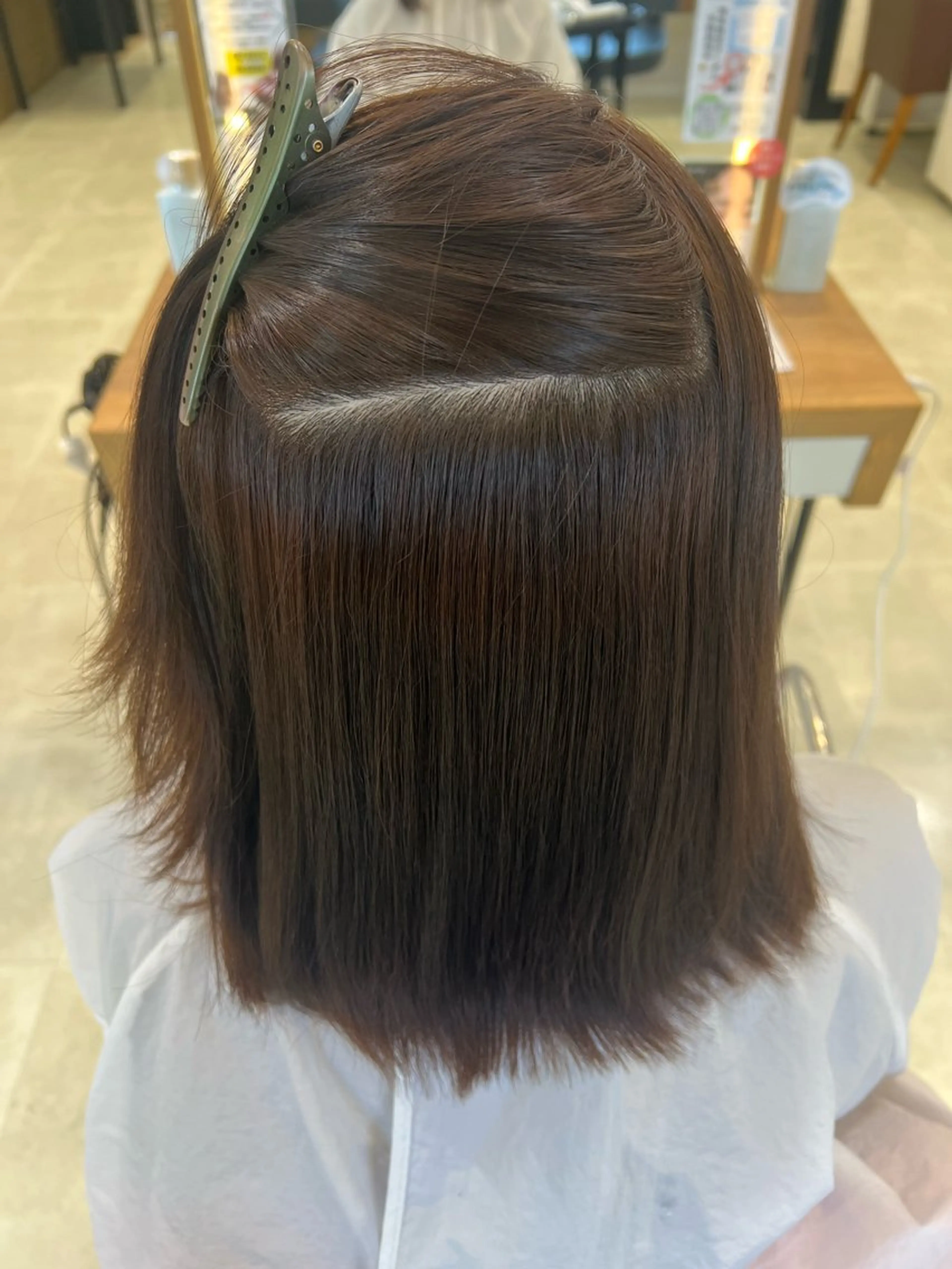 縮毛矯正 トリートメント ボブ／ストレート🎀 harukaのヘアスタイル