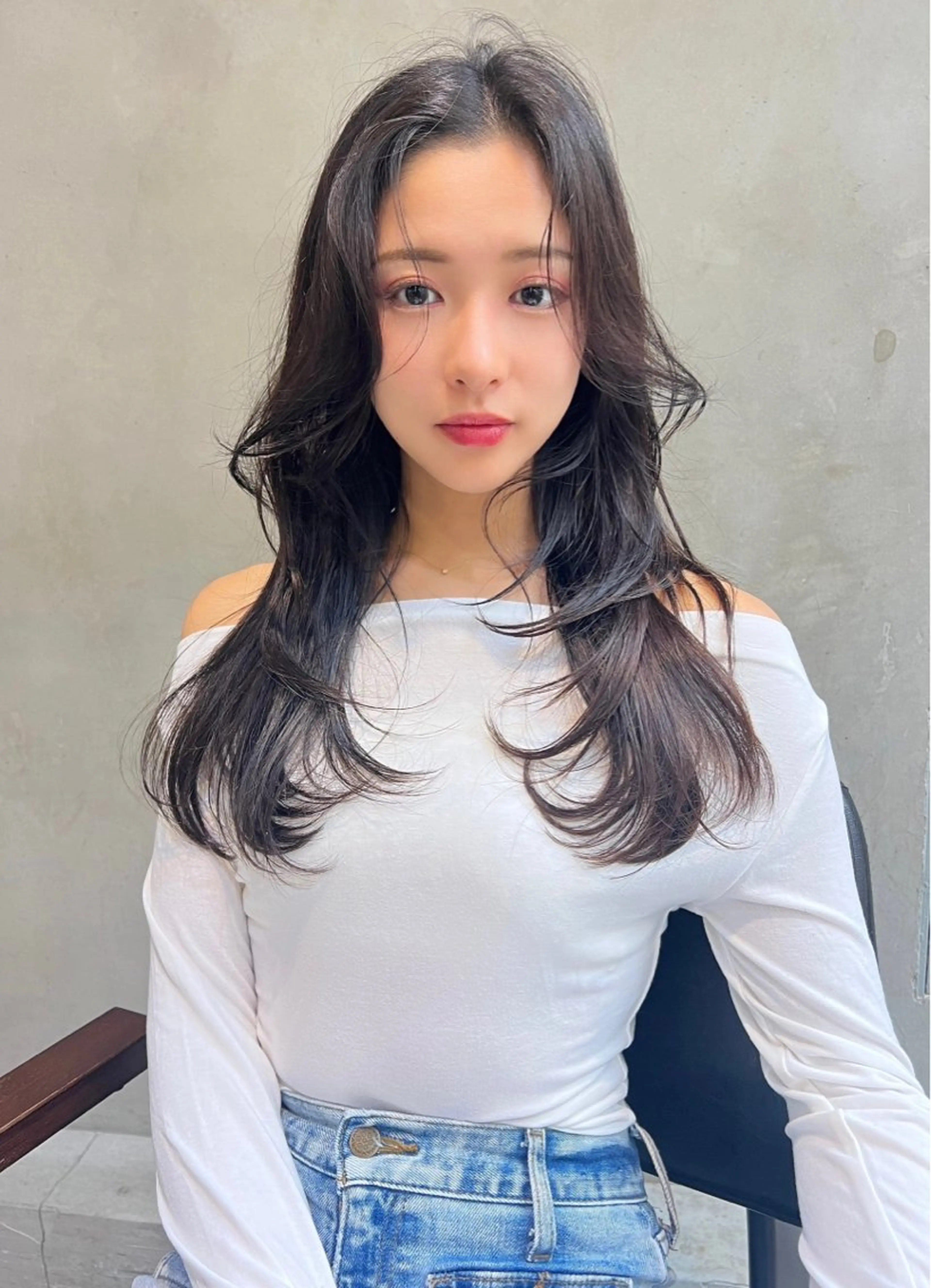 カラー カット ヘアカラー トリートメント 艶髪/レイヤーカット /髪質改善/清水のヘアスタイル