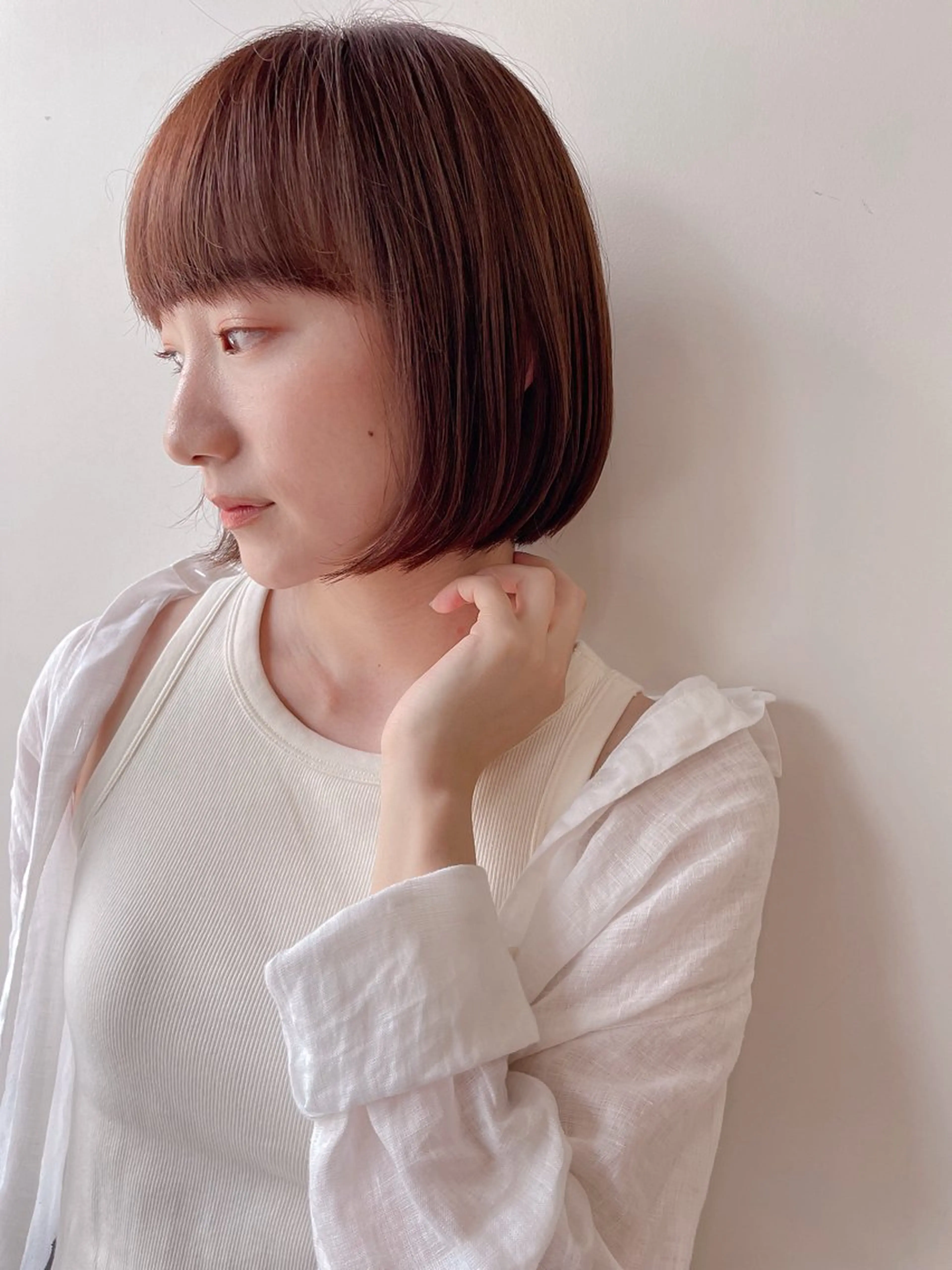 ショート ボブ ボブ/ミディアム 親しみやすさ/さくらのヘアスタイル