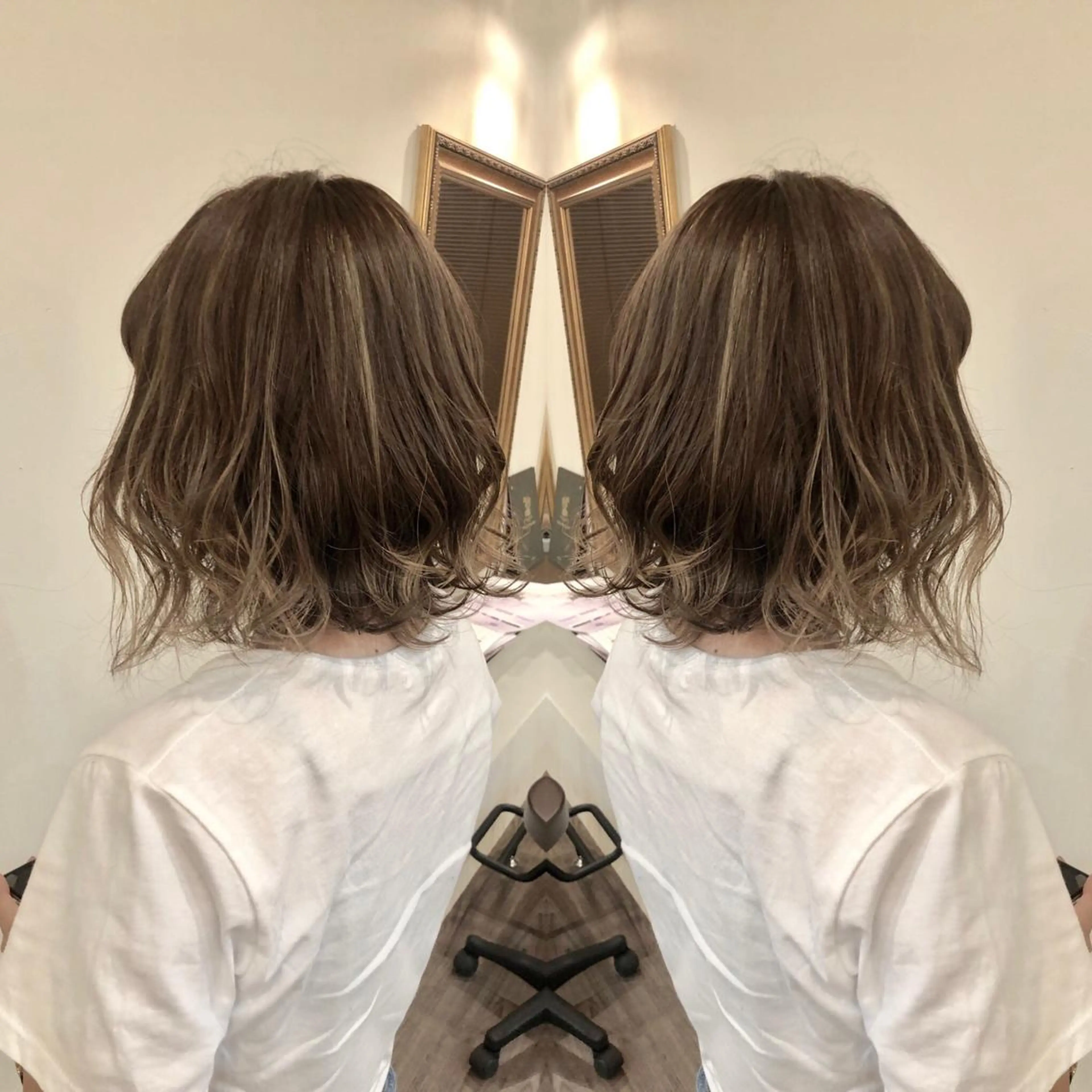 ✨お洒落度抜群✨オーダーメイドハイライト＆イルミナカラーの写真