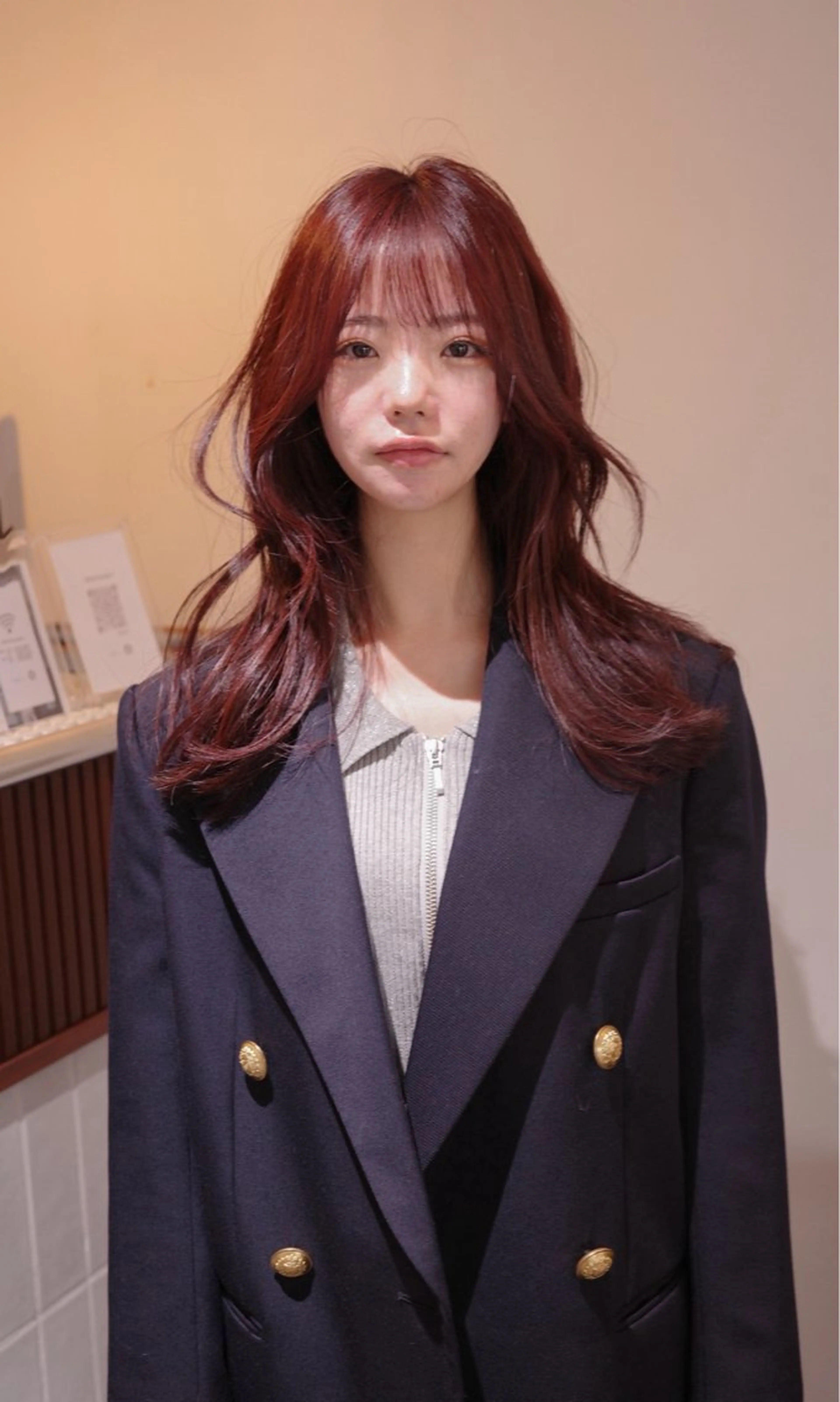 ロング カラー ヘアアレンジ カット トリートメント opus 店長大和 レイヤー/赤み消しのヘアスタイル