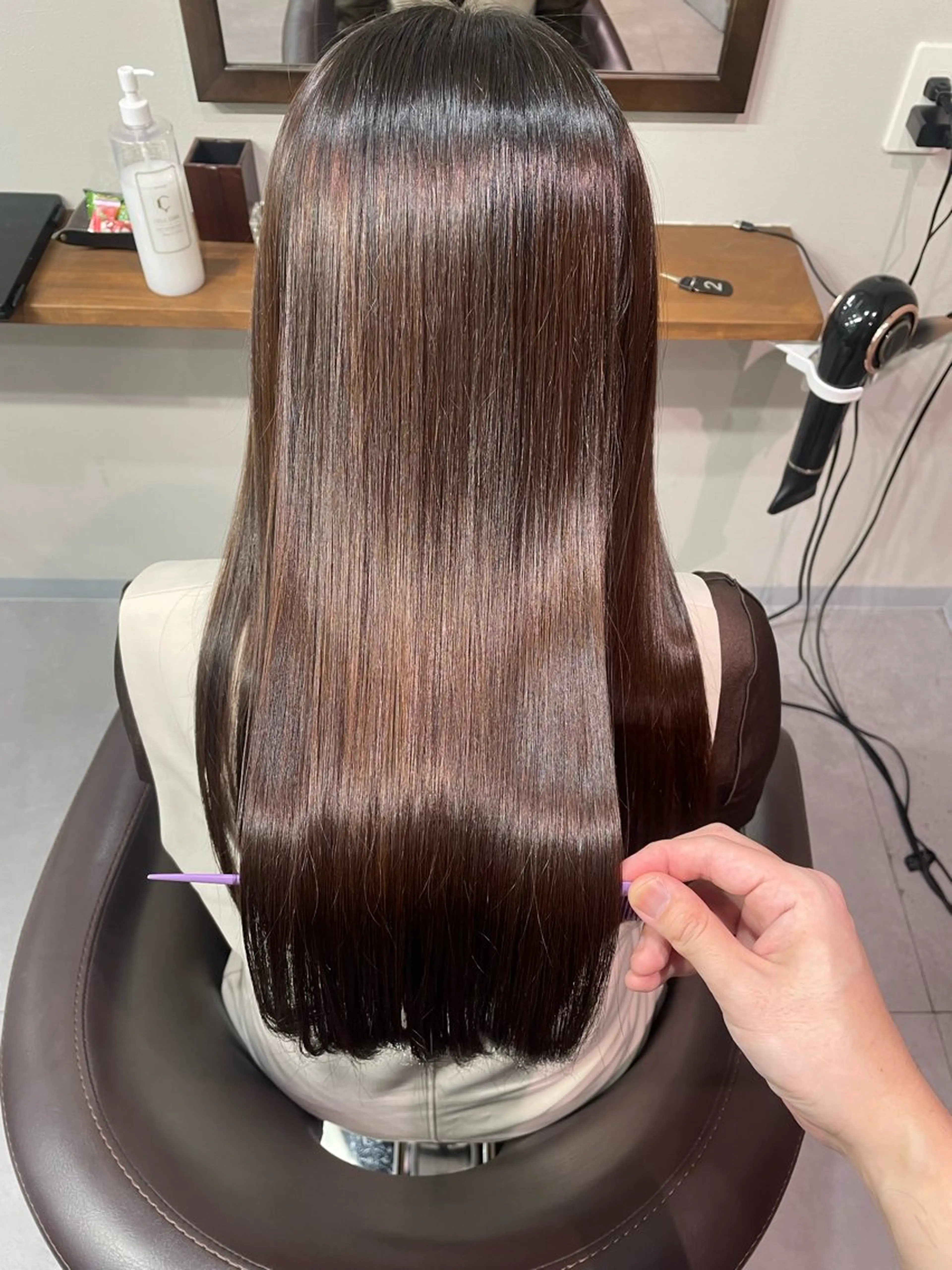 ロング カット トリートメント 飯村 友亮のヘアスタイル