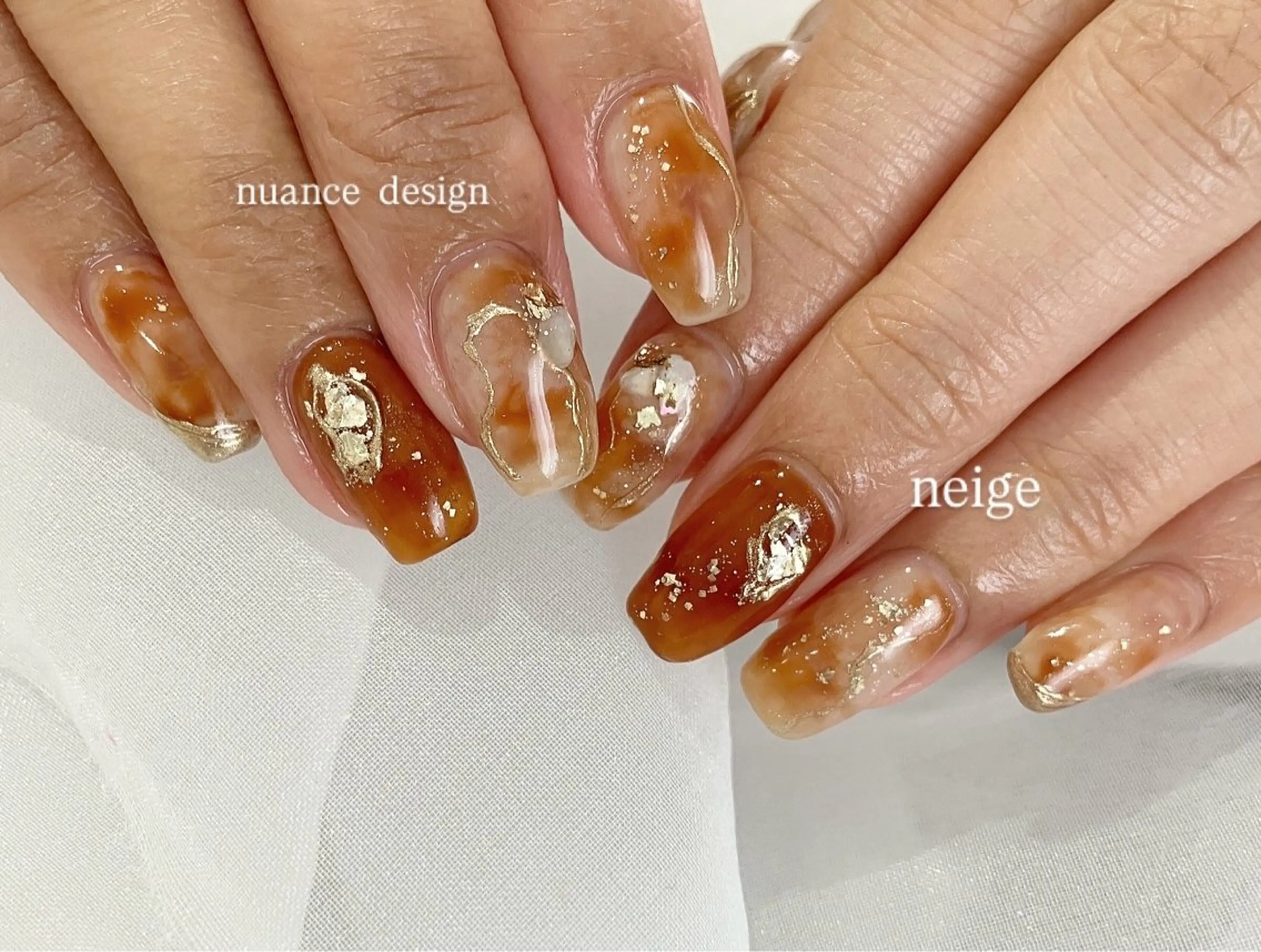 ネイル ハンドネイル nail salon neigeのネイルデザイン