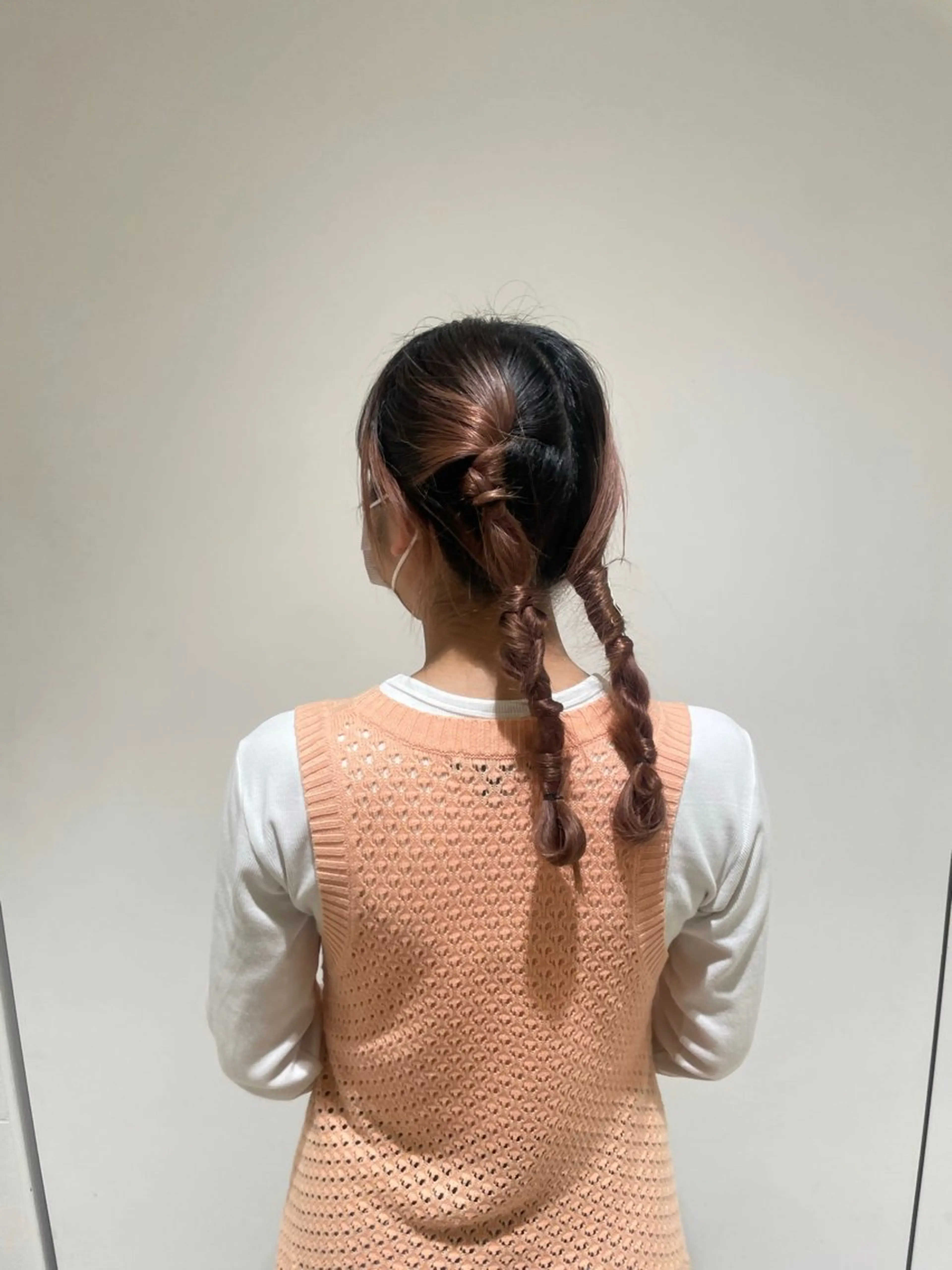 ヘアアレンジ 早田 華のヘアスタイル