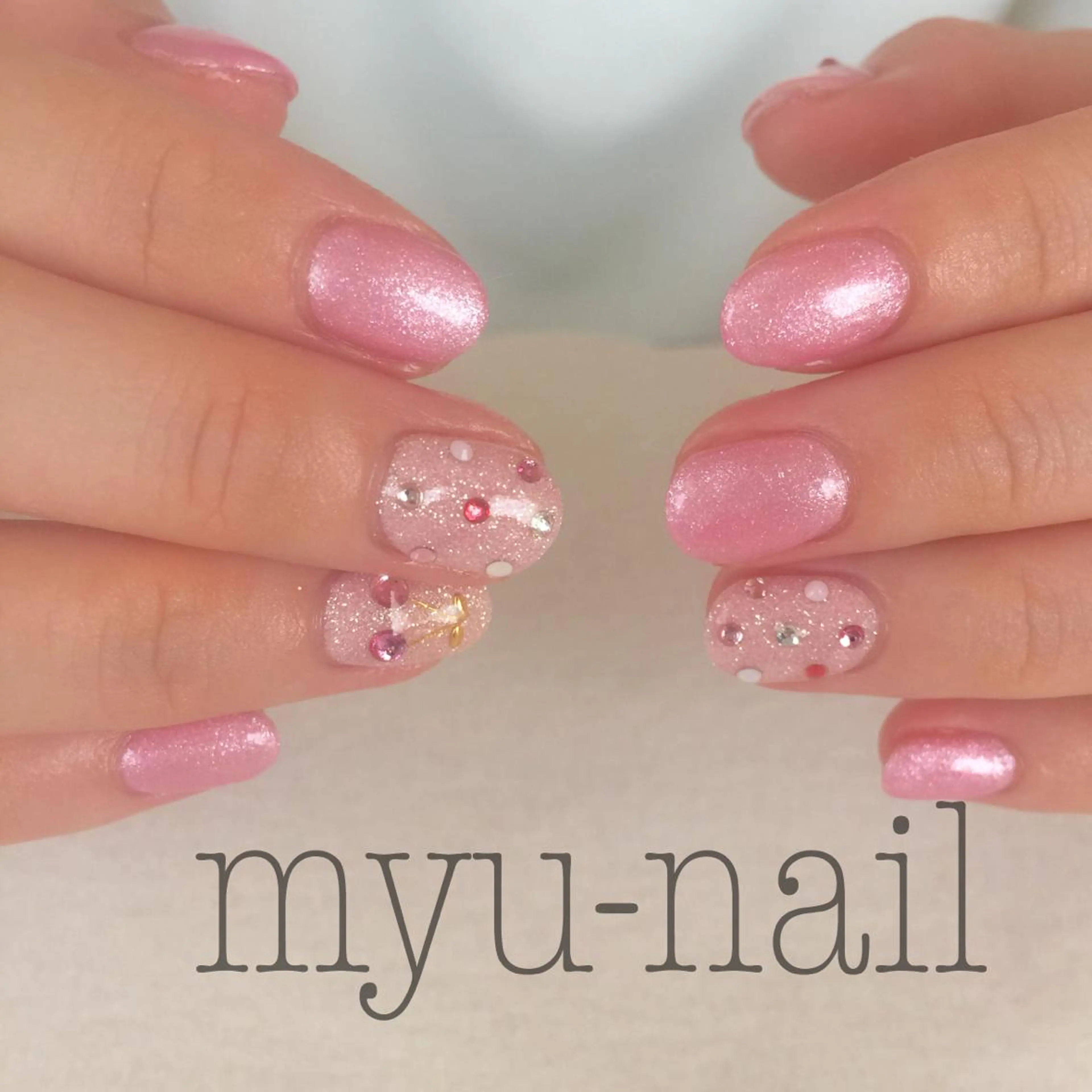 ネイル ハンドネイル ホームサロン myu-nailのネイルデザイン