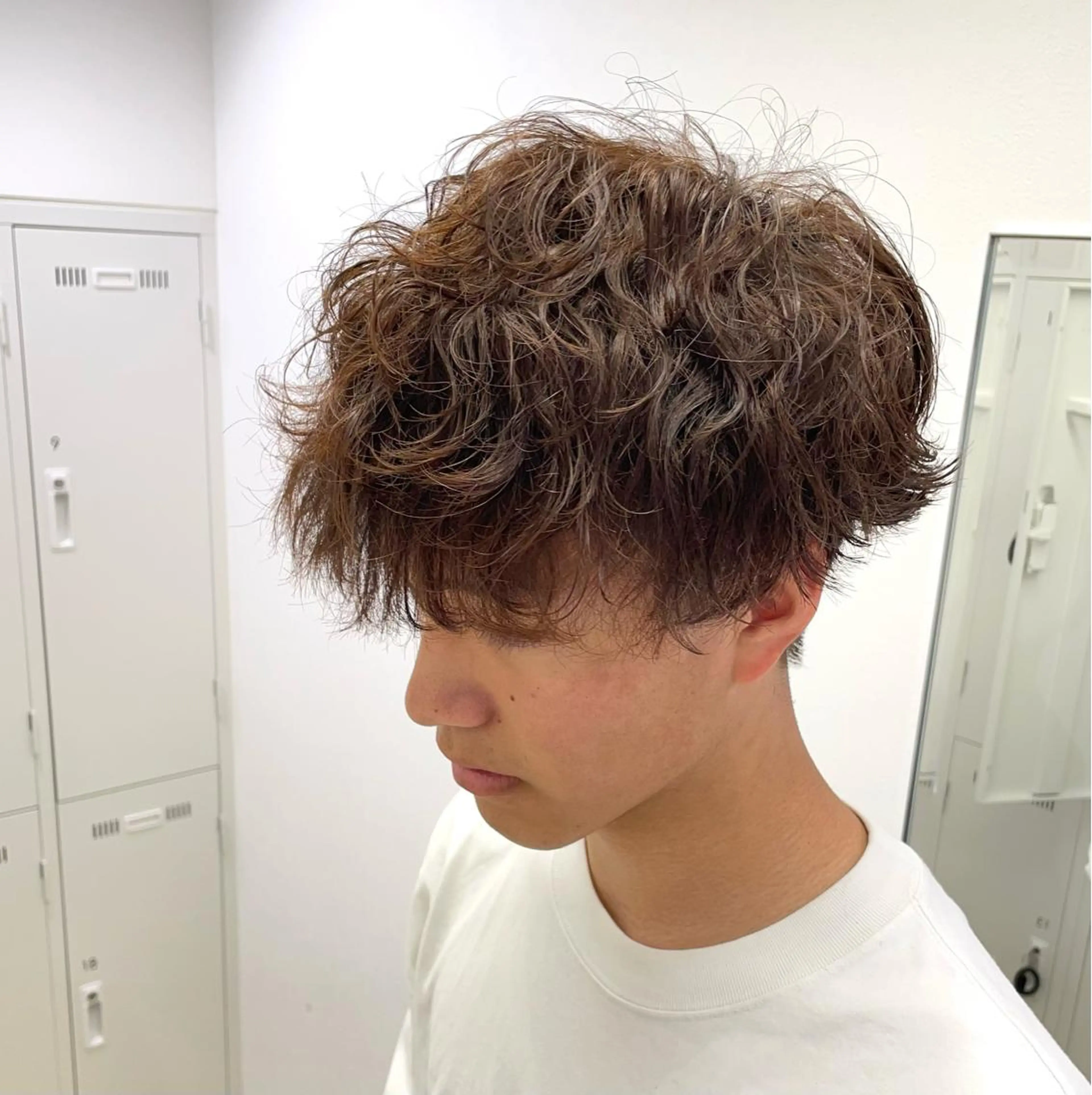 ショート パーマ メンズ 【メンズ特化】 池田大成✂︎のヘアスタイル