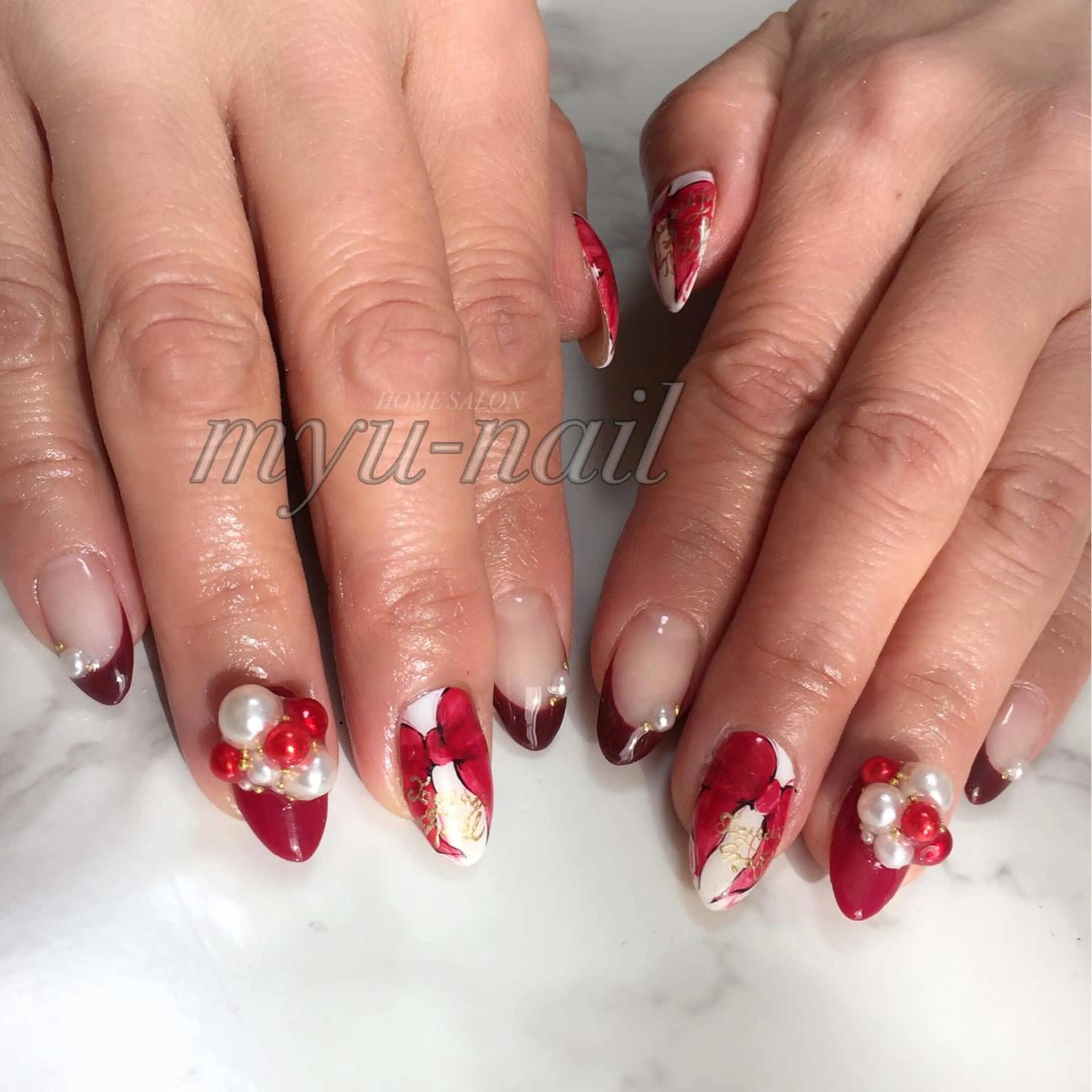 ネイル ホームサロン myu-nailのネイルデザイン