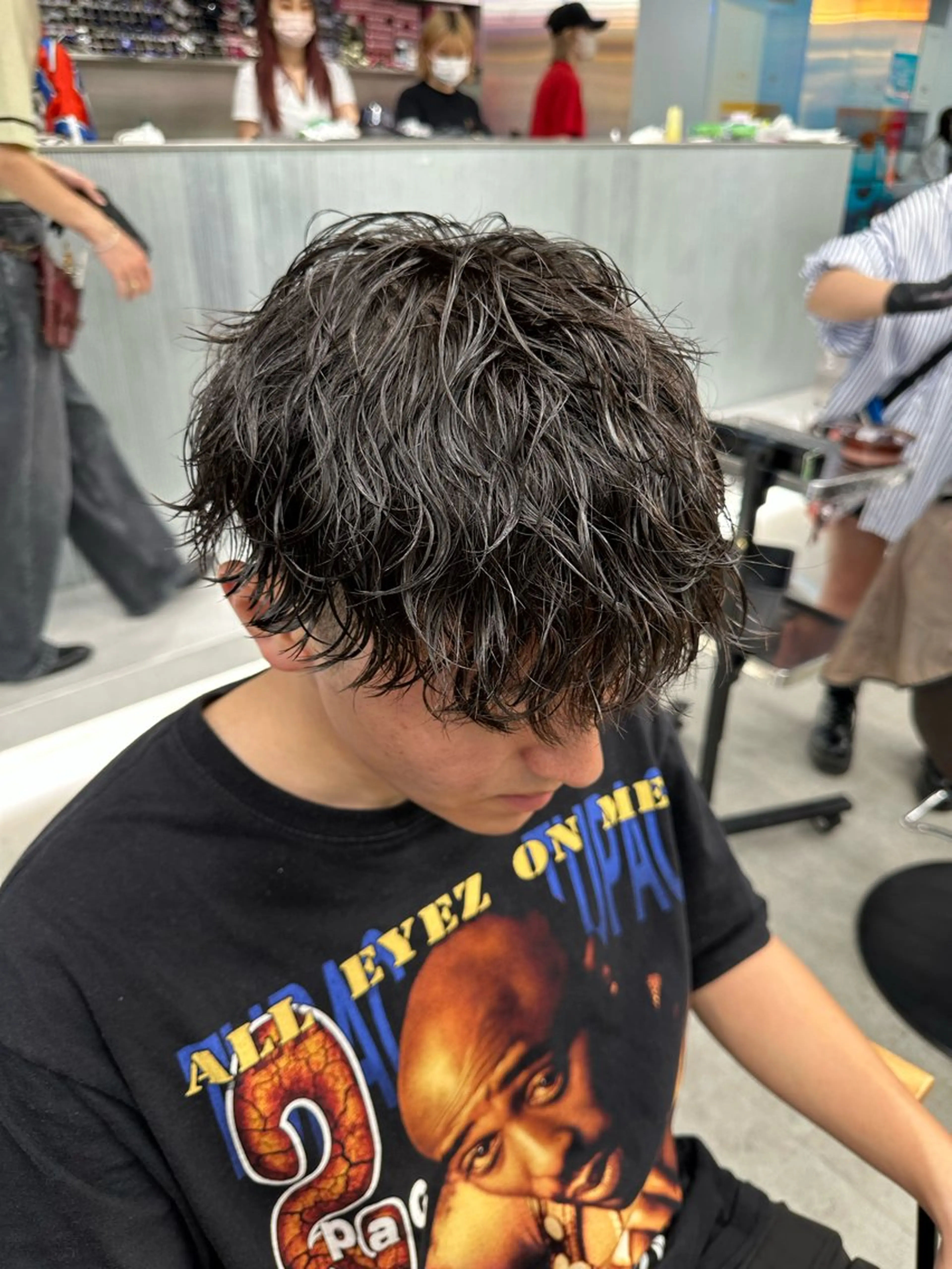 パーマ メンズ カット パーマ 【圧倒的センス】 まる/メンズカラーのヘアスタイル