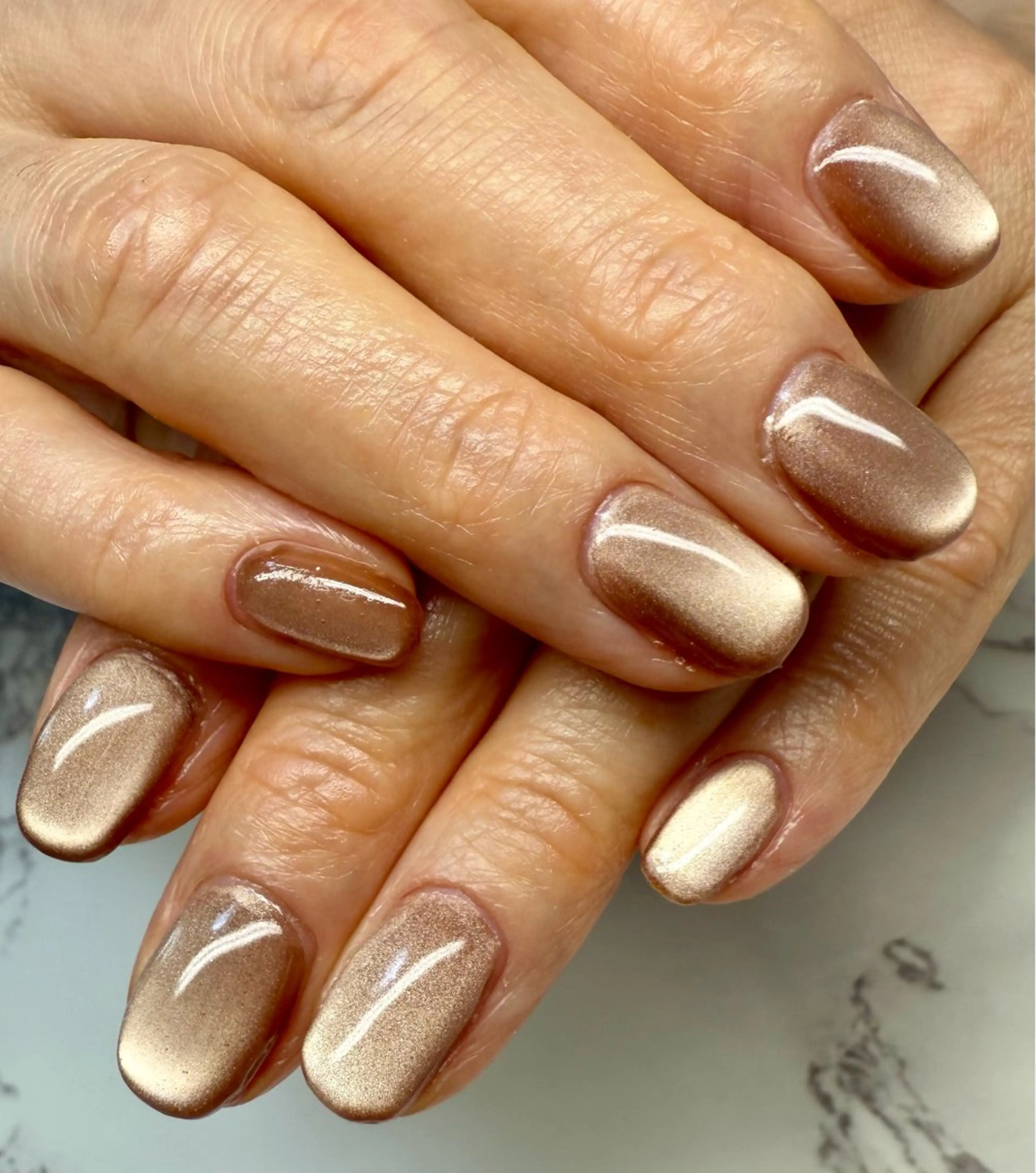 ネイル アニマル柄 アートネイル チークネイル フレンチネイル 氷ネイル・うるうるネイル M.N_ nailのネイルデザイン